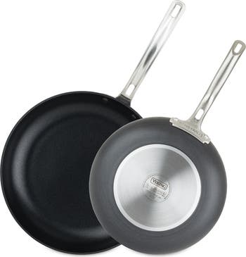 10-Inch & 12-Inch Hard Anodized Nonstick Frying Pan Set
