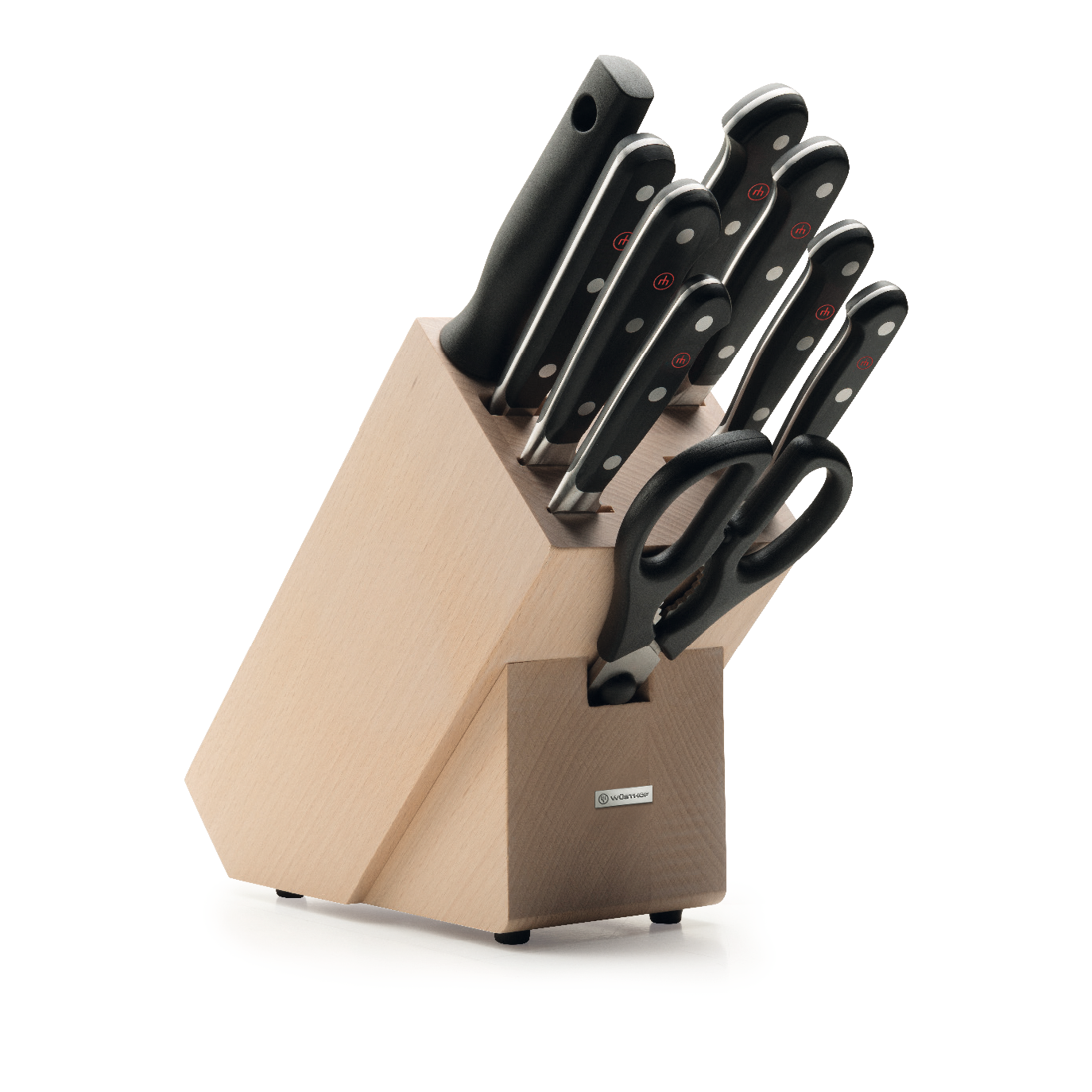 Classic 10-Piece Knife Block Set - Beech