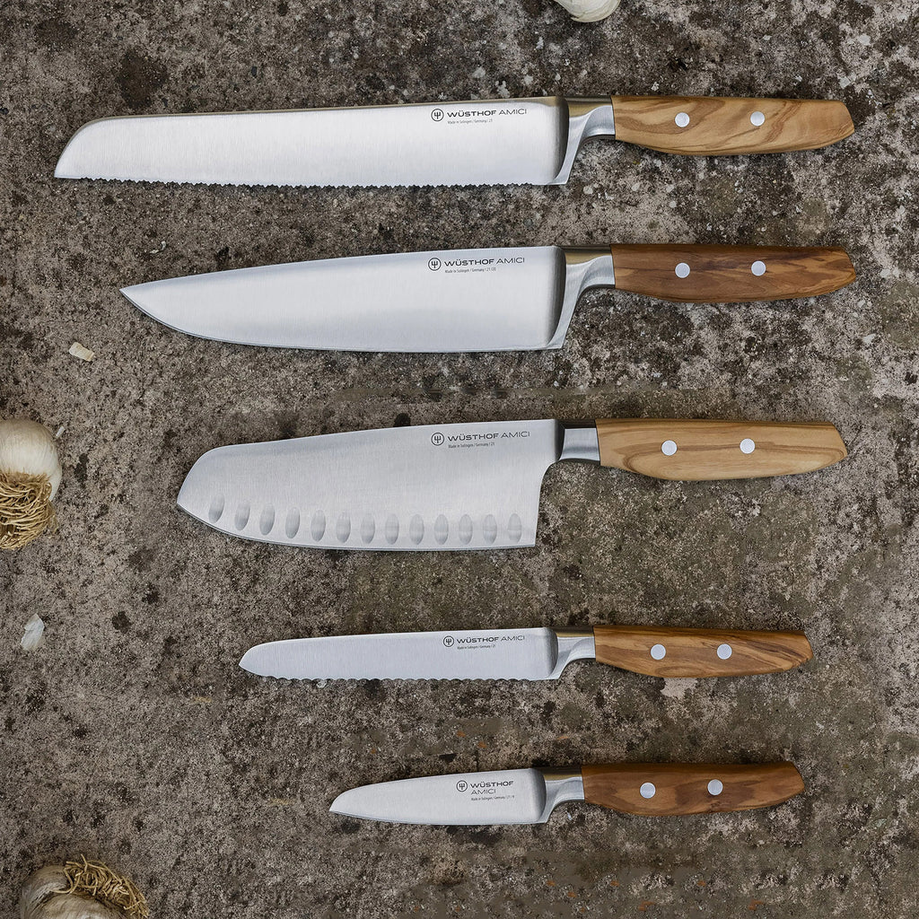 Amici Knife Block Set, Set of 6