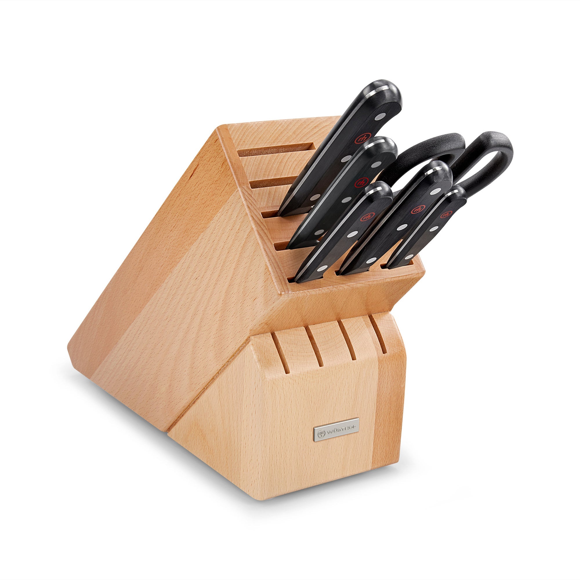 Gourmet Knife Block Set, Set of 7