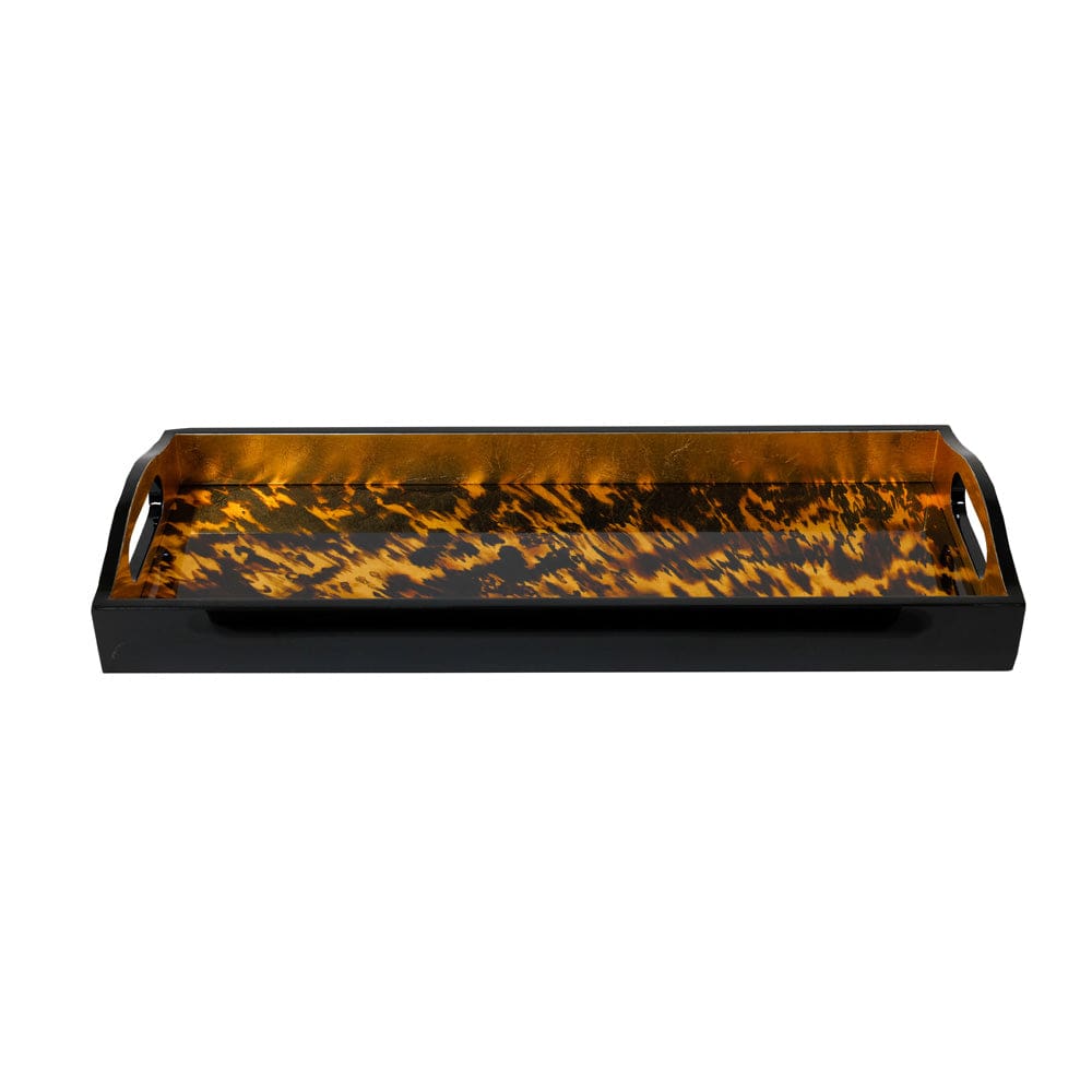 Tortoise Shell Lacquer Bar Tray