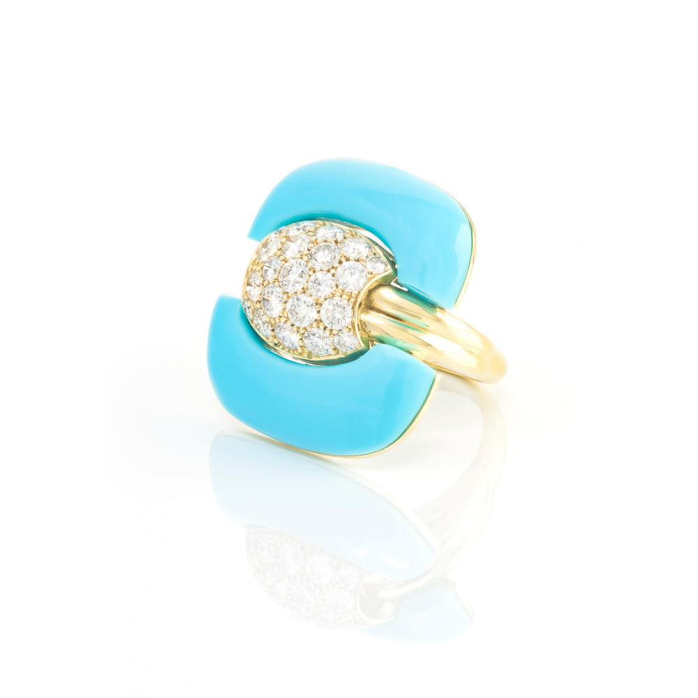 Turquoise Trophy Ring