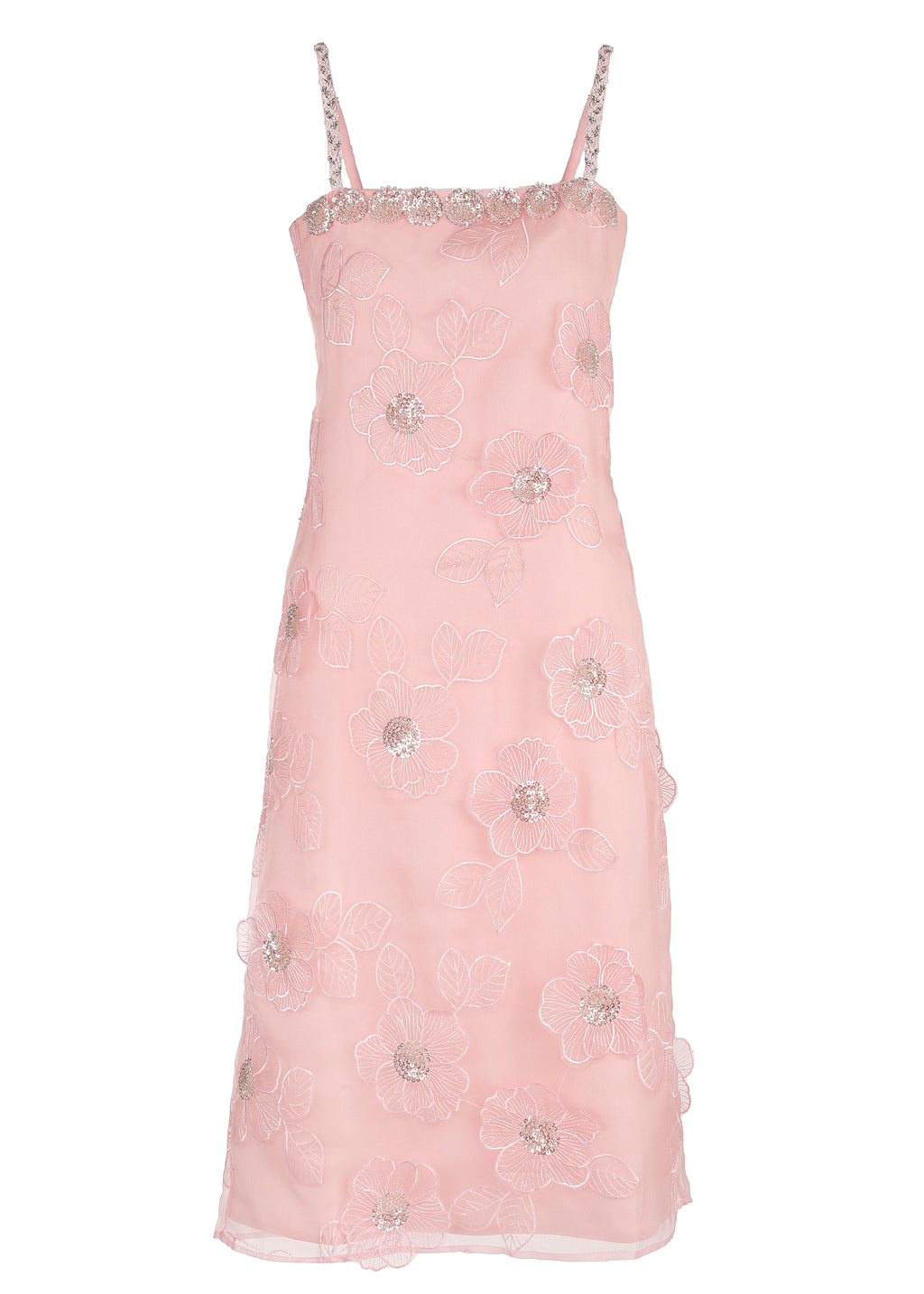 Gardenia Midi Dress in Pink
