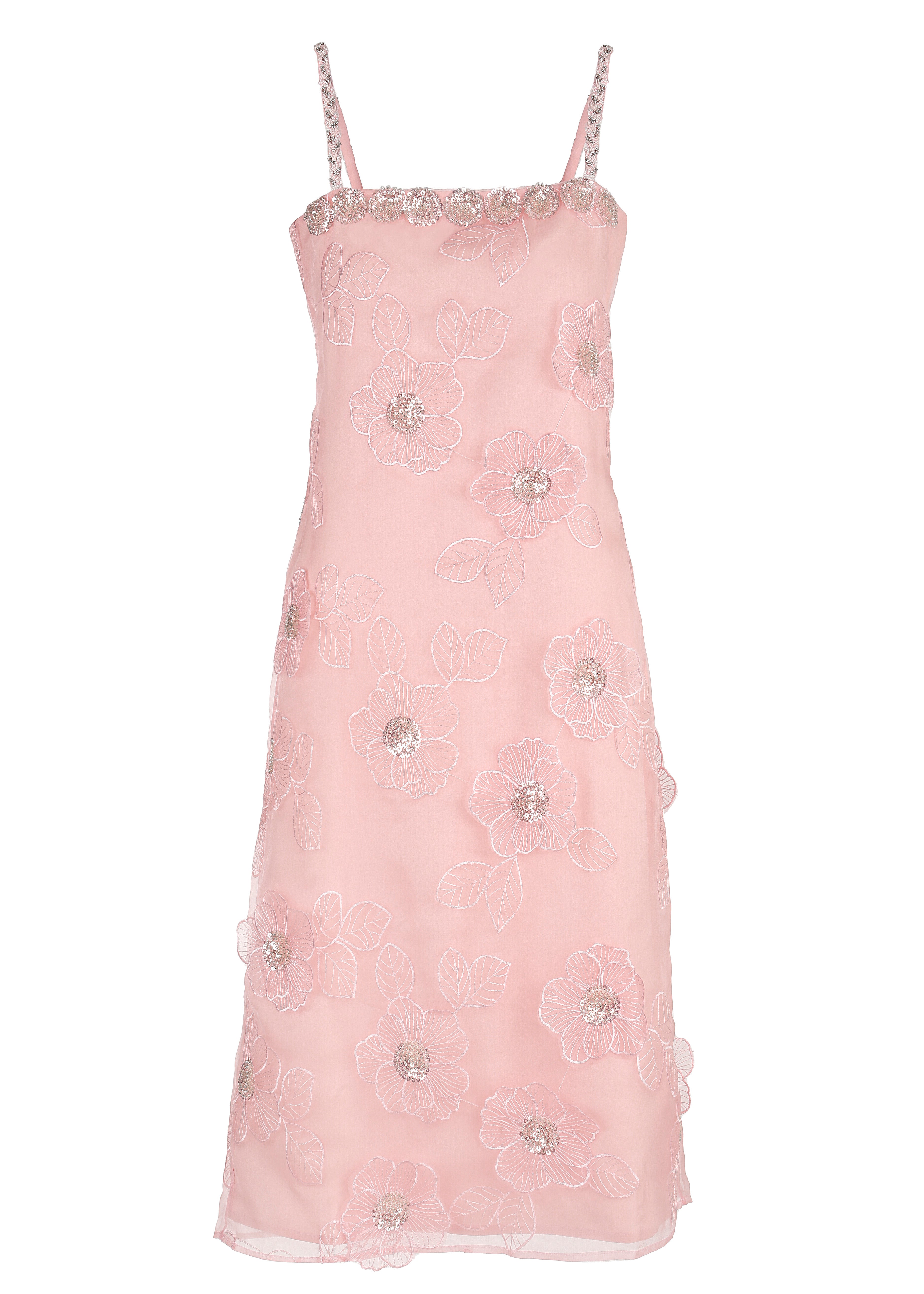 Gardenia Midi Dress in Pink