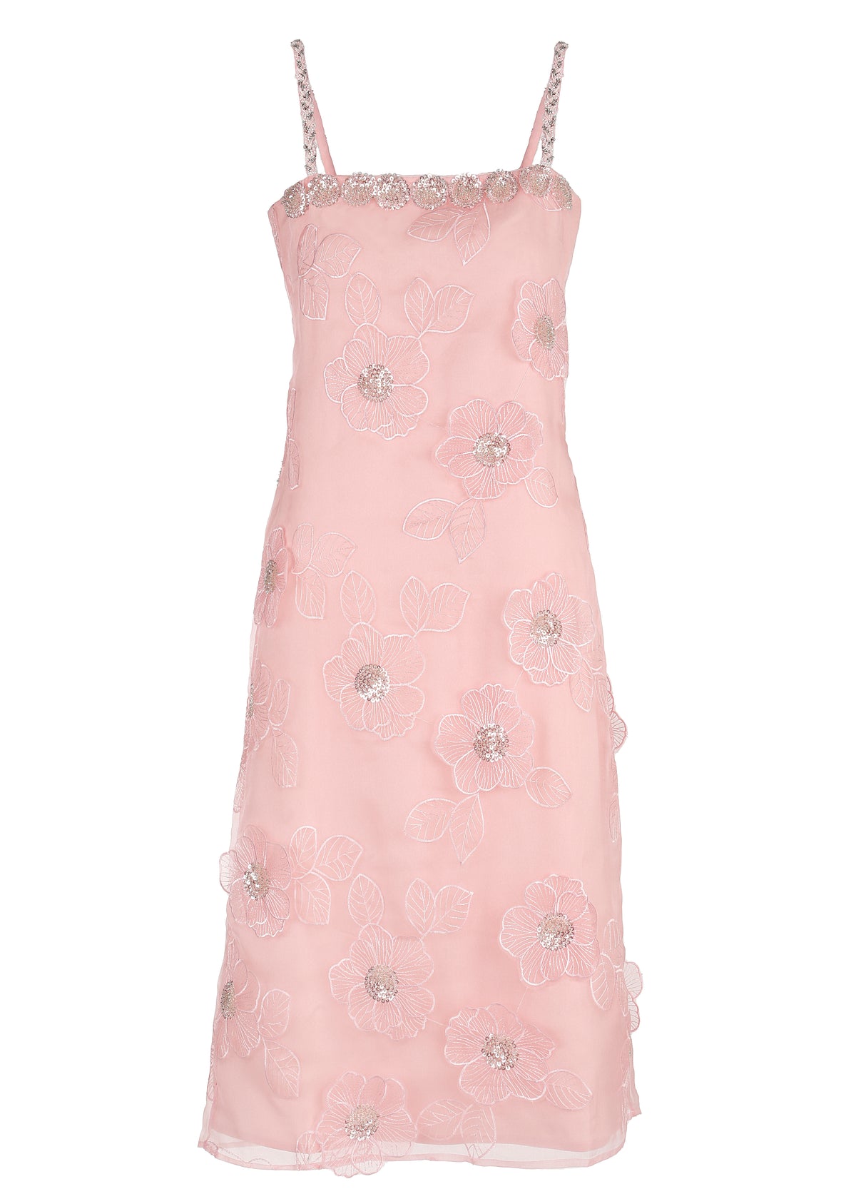 Gardenia Midi Dress in Pink