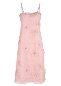 Gardenia Midi Dress in Pink