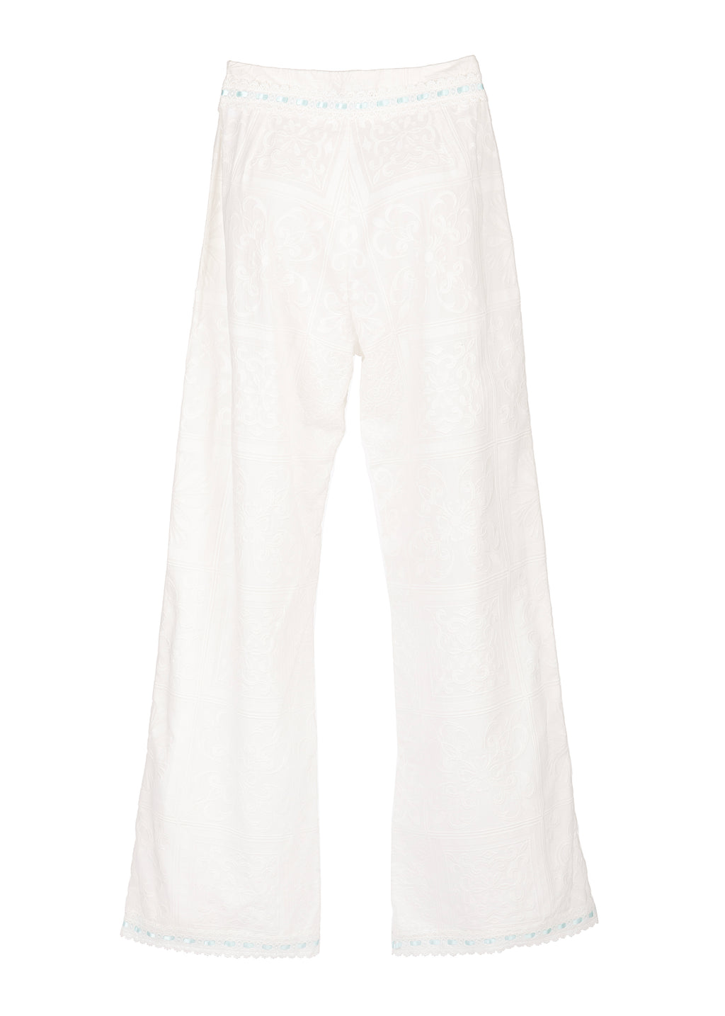 Something Blue Pants in White