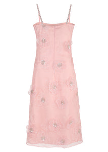Gardenia Midi Dress in Pink