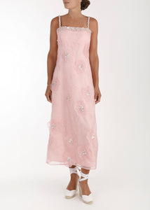 Gardenia Midi Dress in Pink