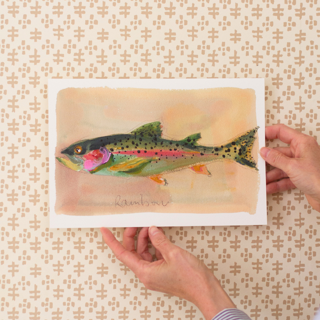 Rainbow Trout Print