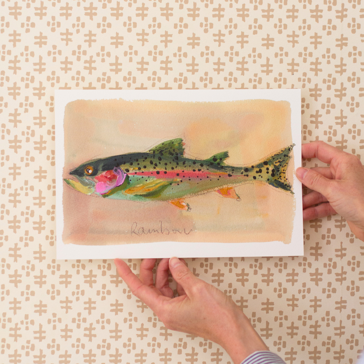 Rainbow Trout Print
