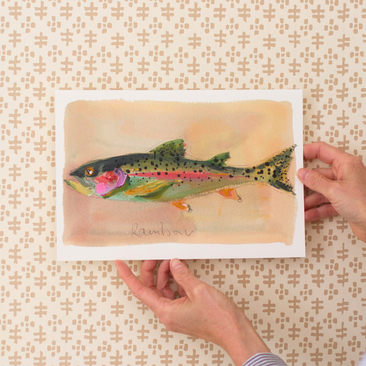 Rainbow Trout Print