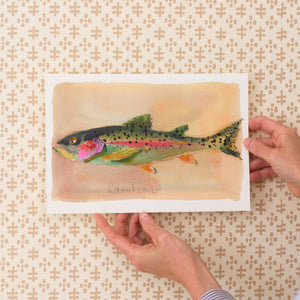 Rainbow Trout Print