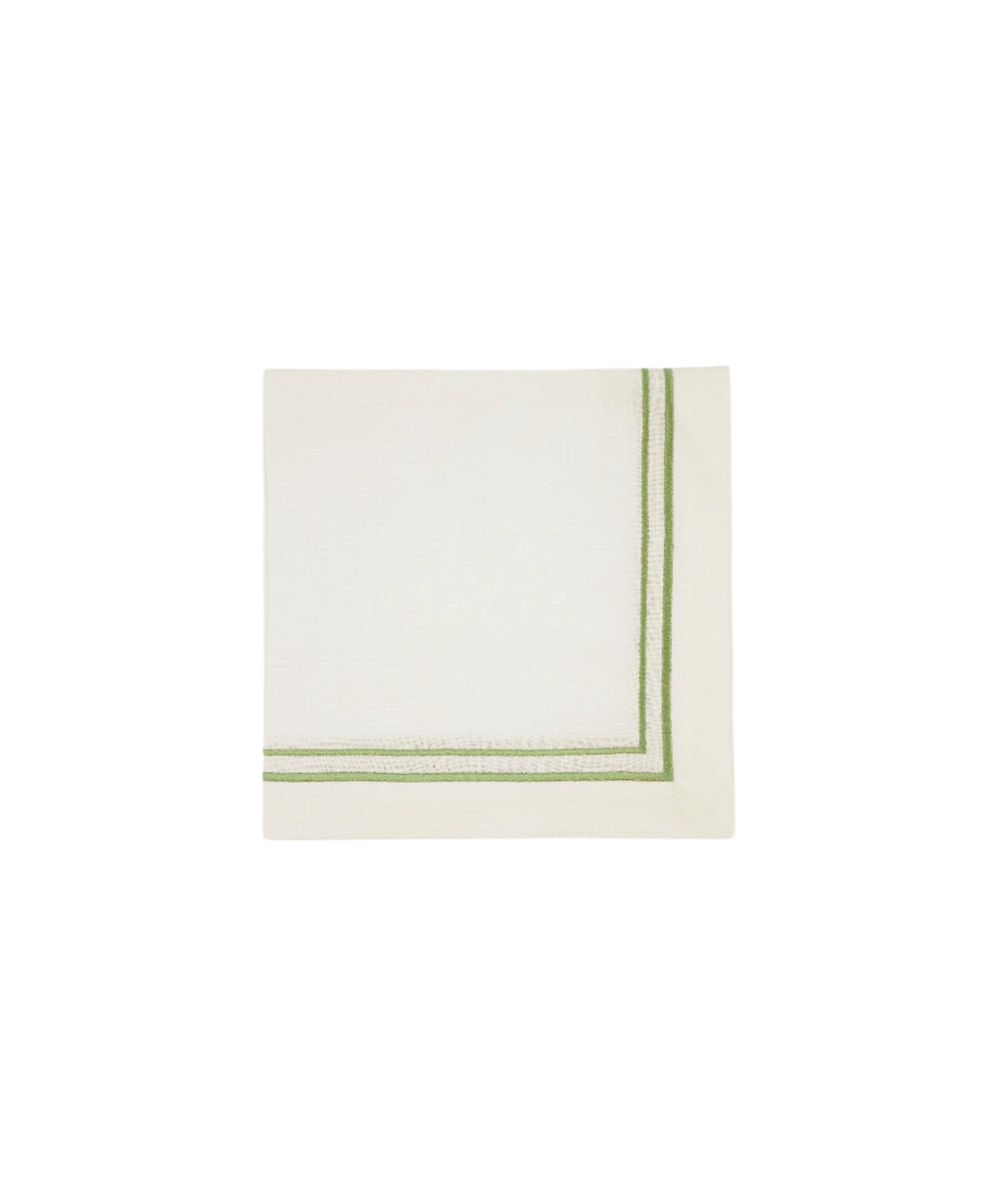Rebecca Udall Sophie Classic Two Cord Napkin, Sage Green