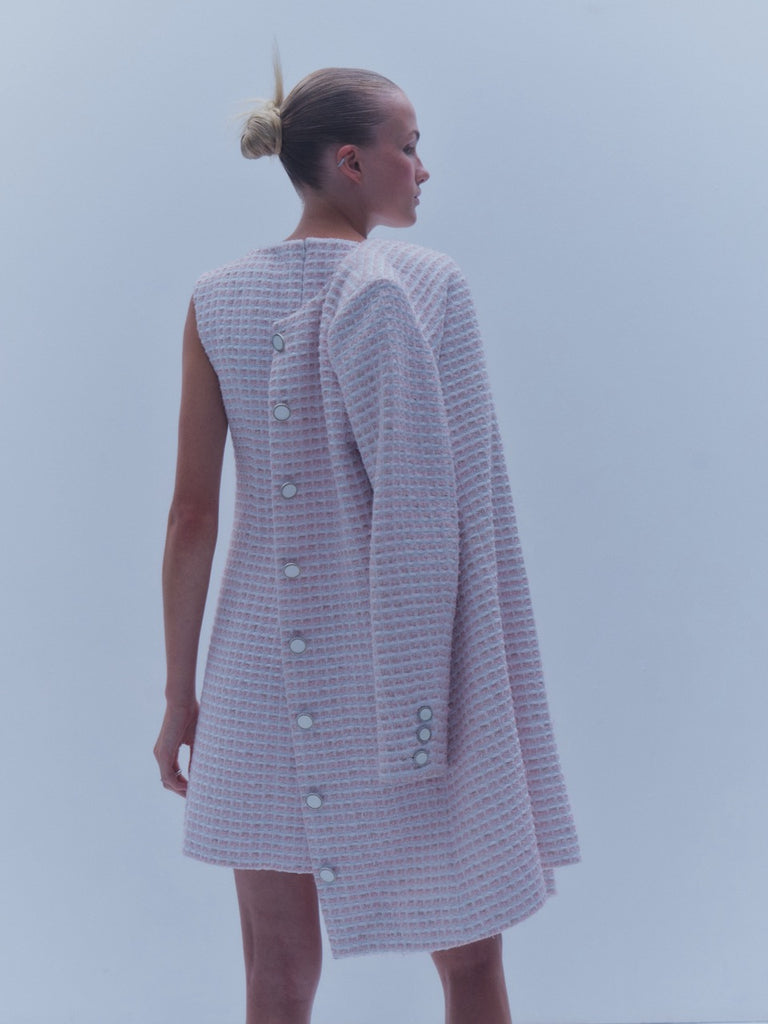 The Teresa Jacket in Pink & White