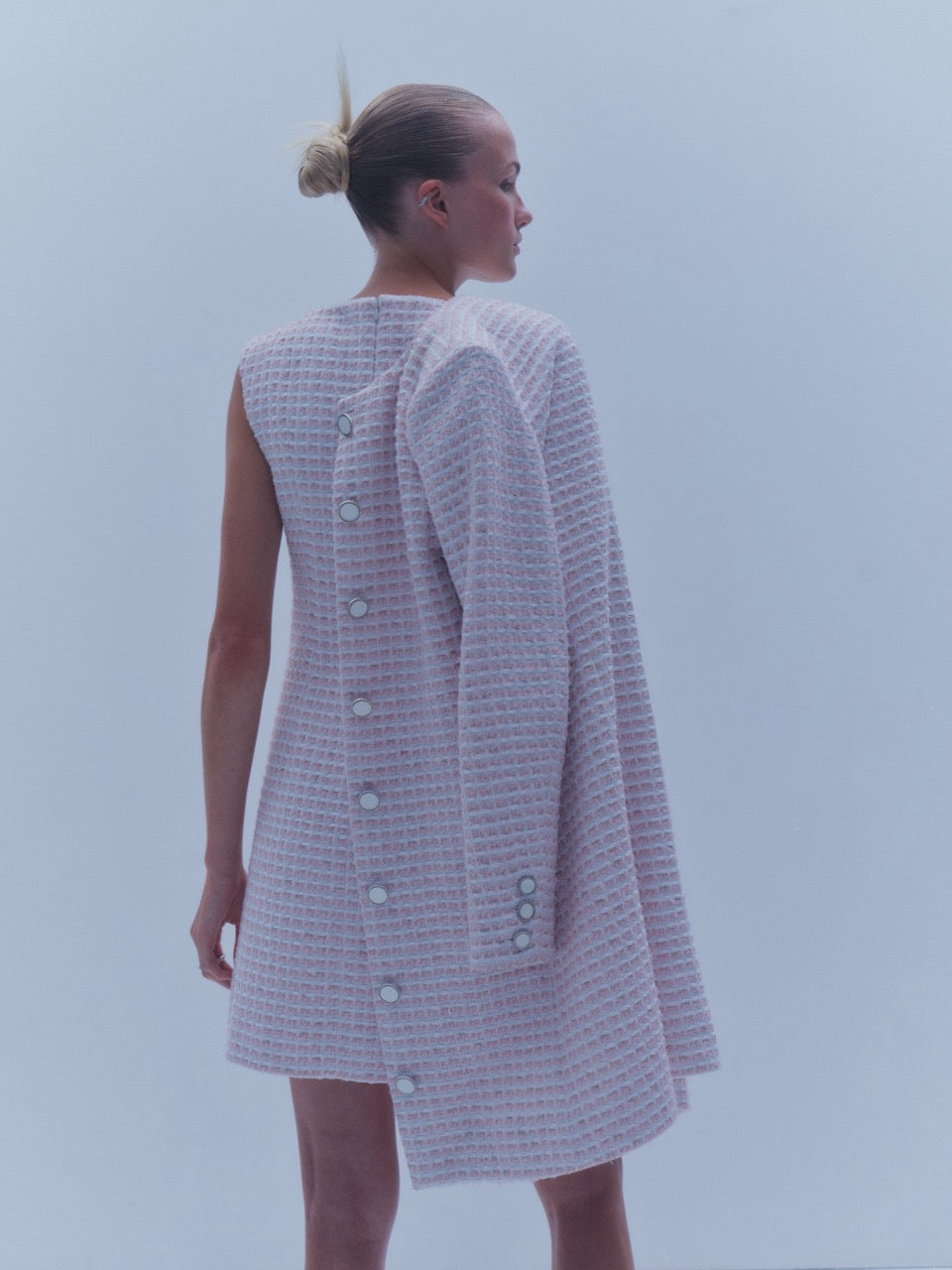 The Teresa Jacket in Pink & White