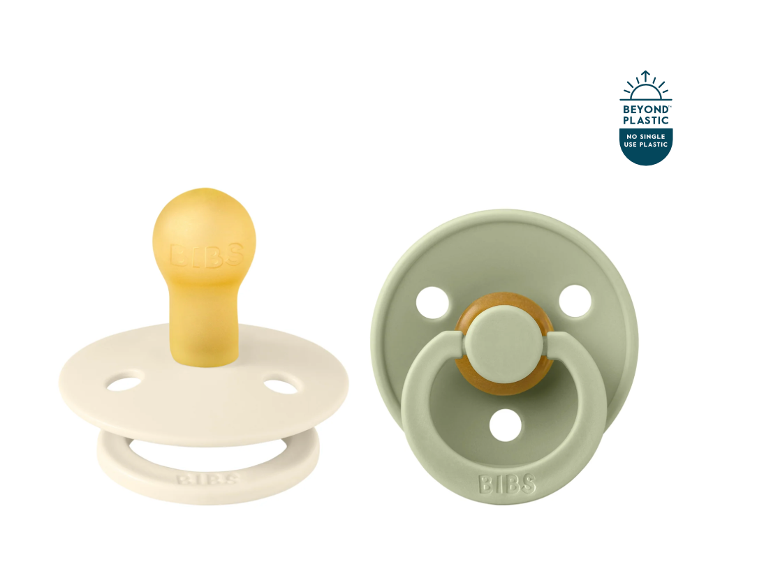 Bibs Colour Latex Pacifier - 2pk