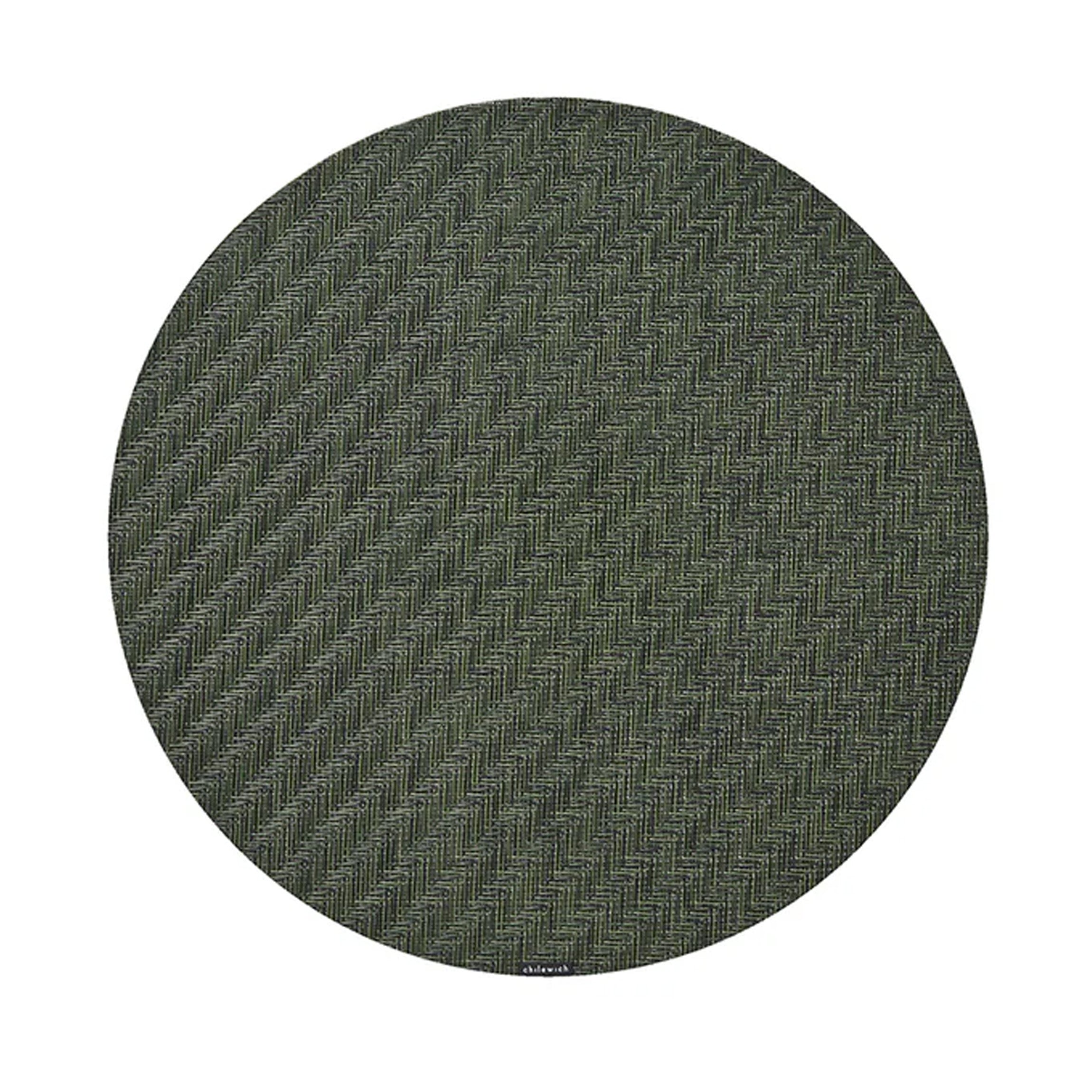 Foxtail Round Placemat in Thyme