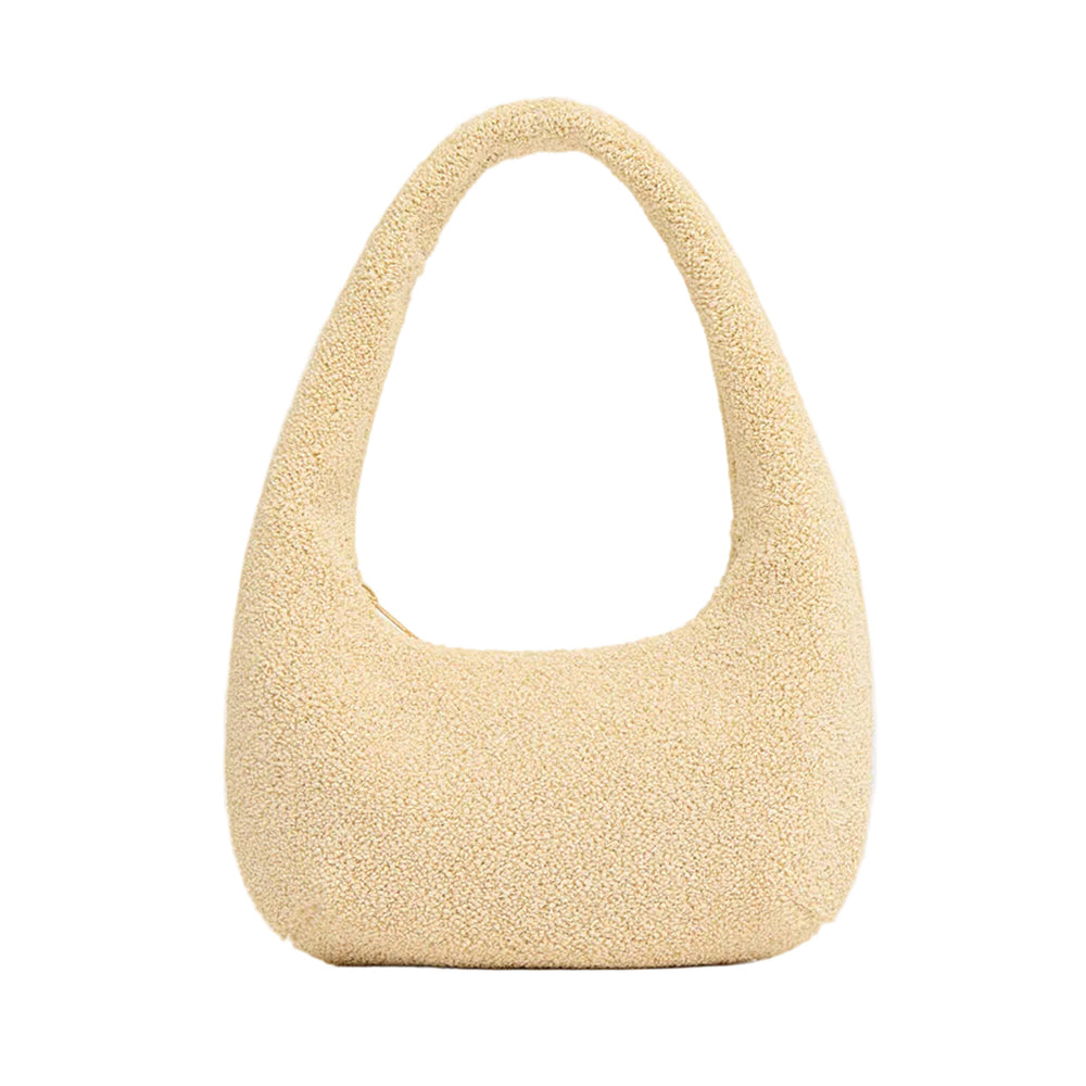 Mini Gnocchi Bag in Jasmine Textured Raffia