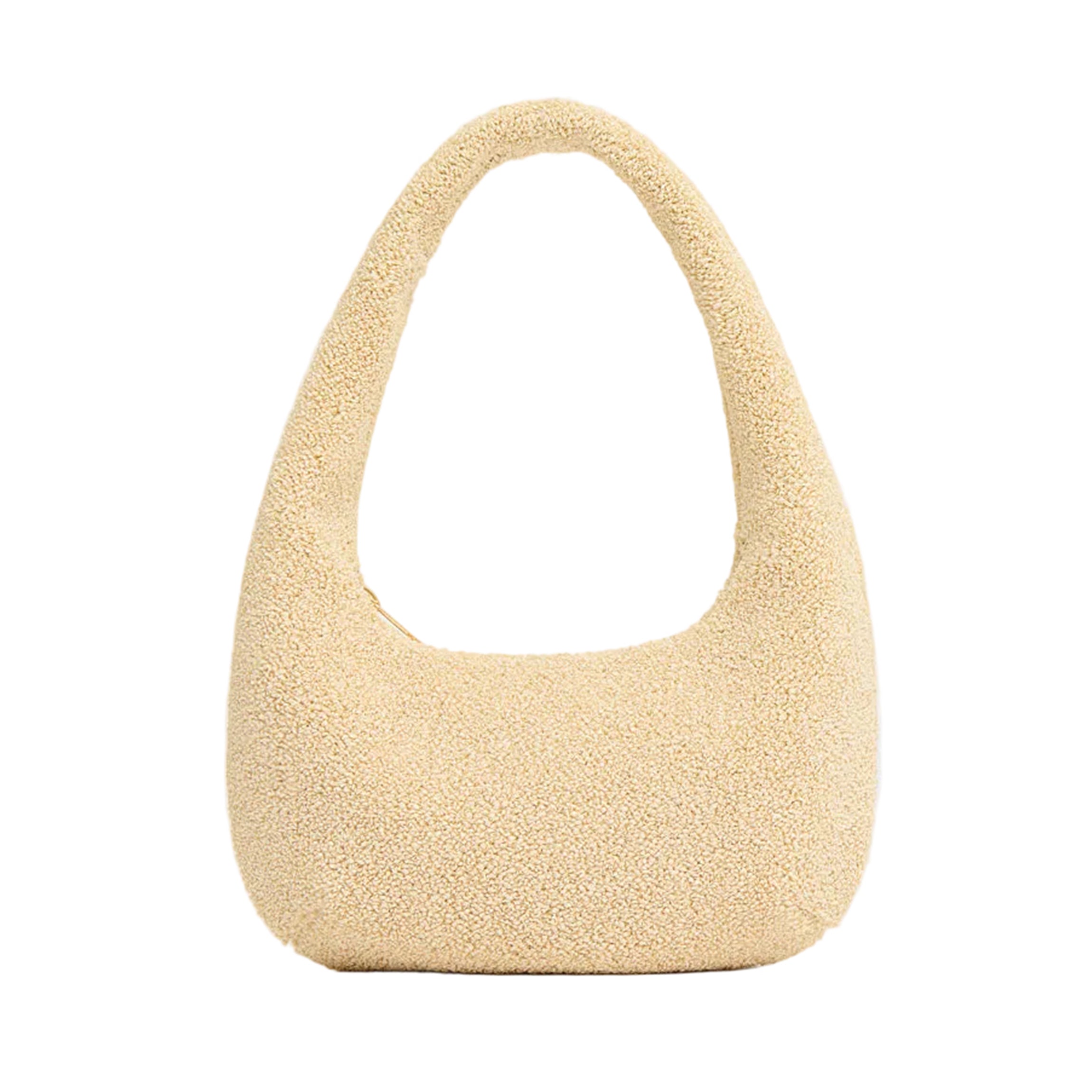 Mini Gnocchi Bag in Jasmine Textured Raffia