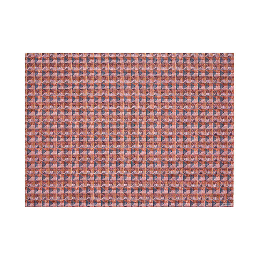 Crane Rectangular Placemat in Raspberry