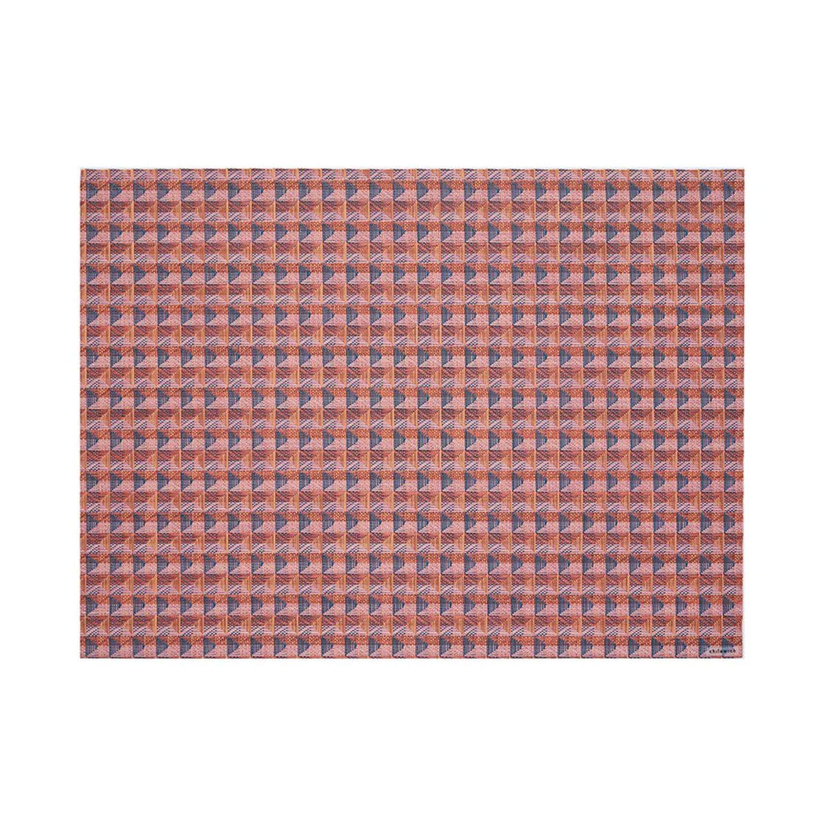 Crane Rectangular Placemat in Raspberry