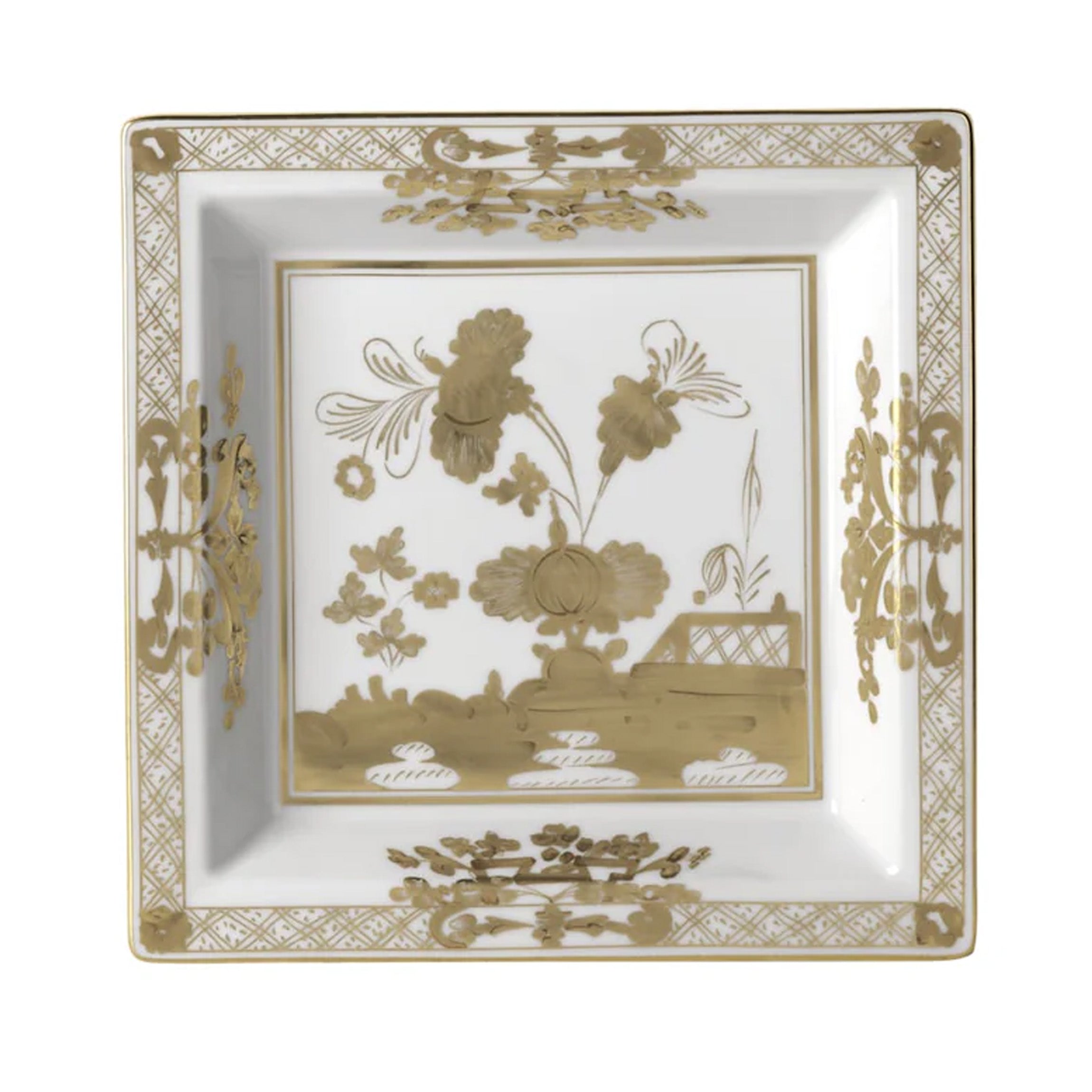 Oriente Italiano Change Tray in Aurum