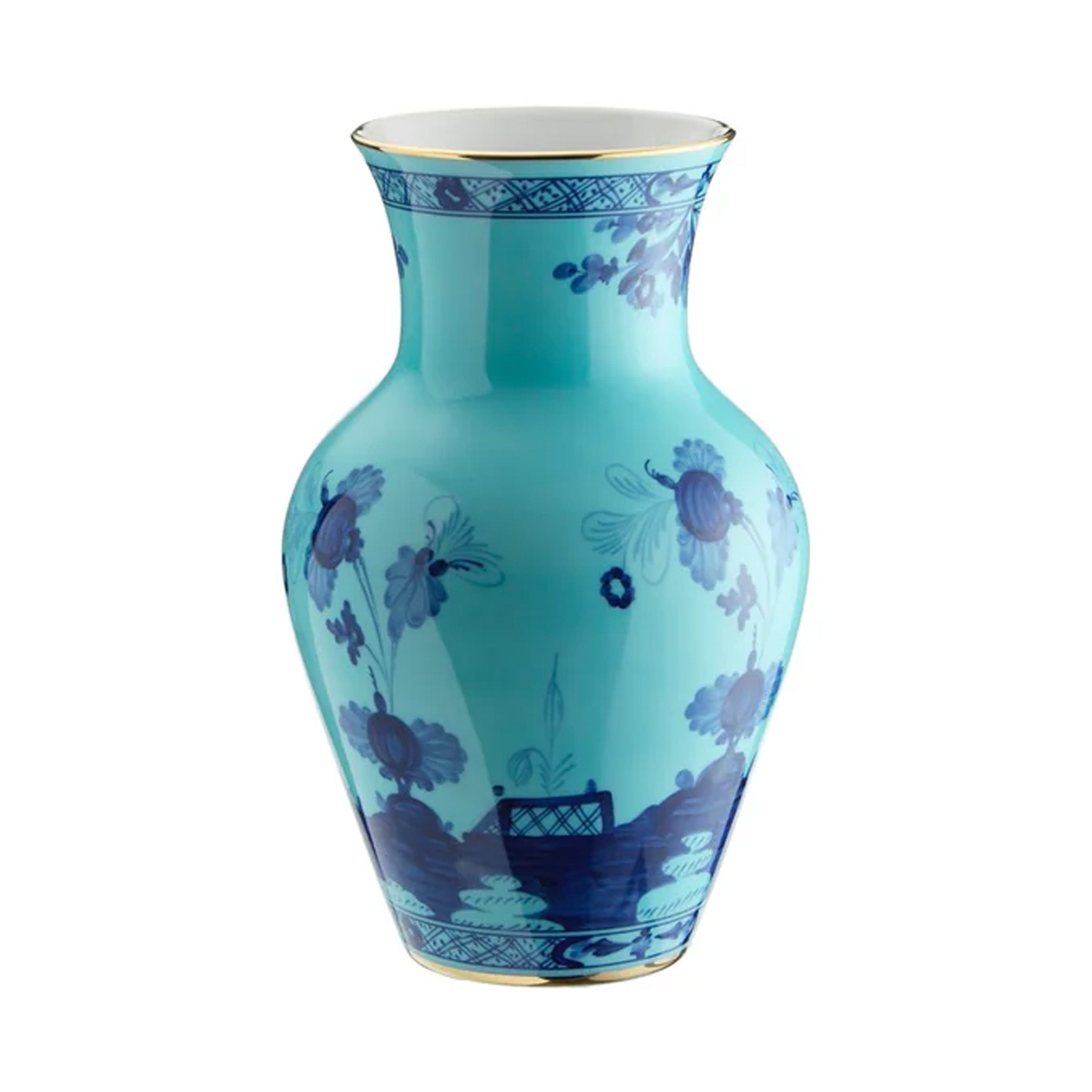 Oriente Italiano Large Ming Vase in Iris