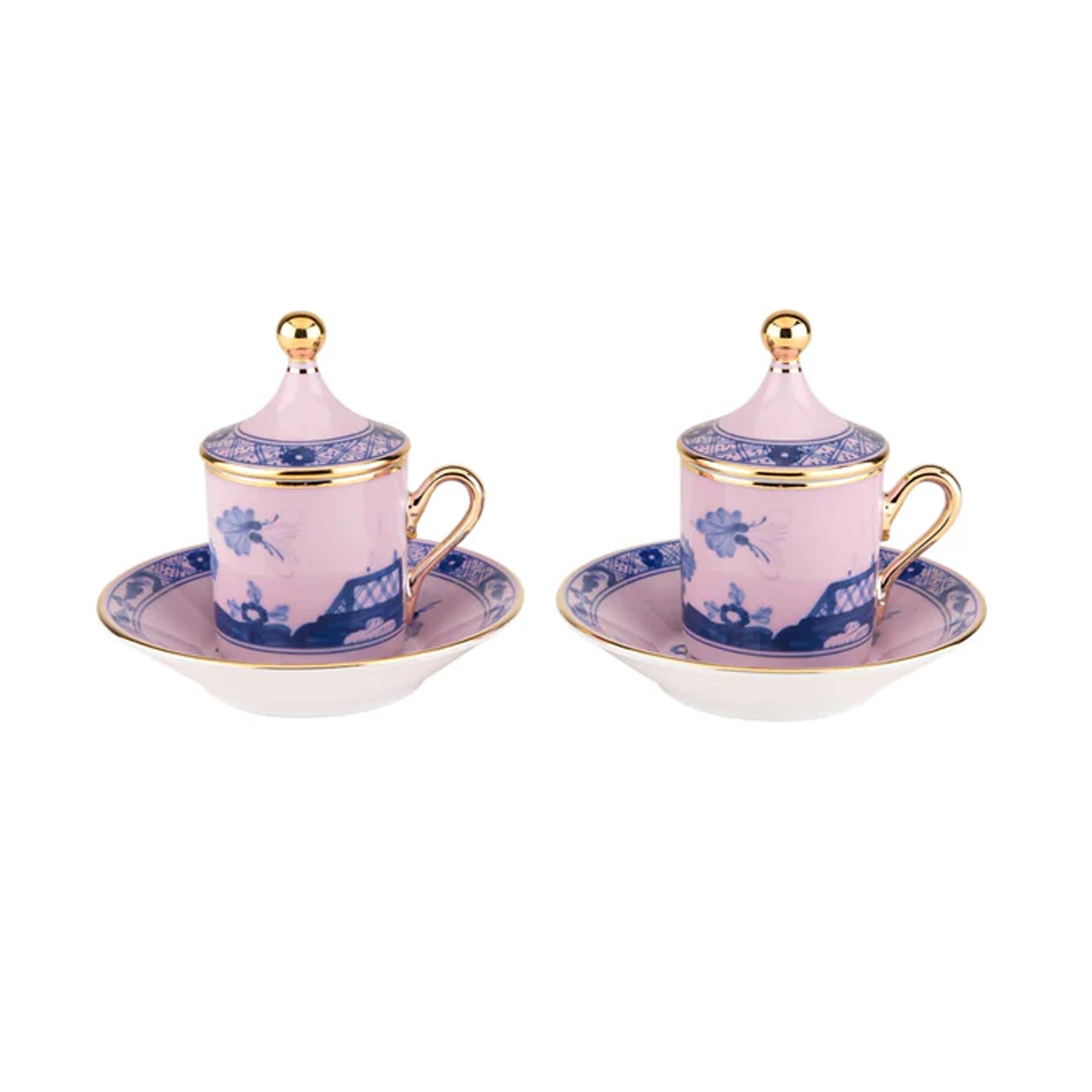 Oriente Italiano Coffee Set in Azalea