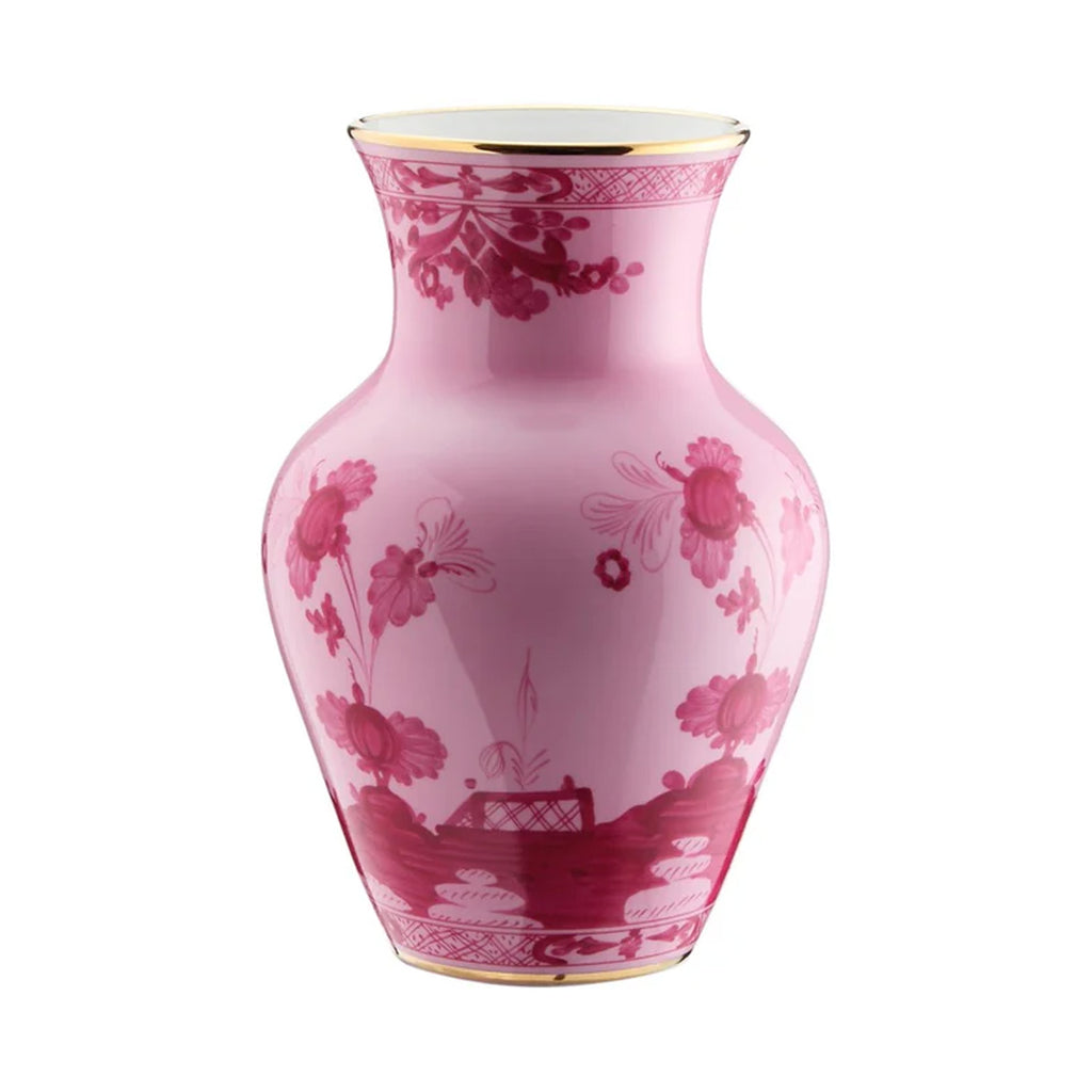 Oriente Italiano Large Ming Vase in Porpora
