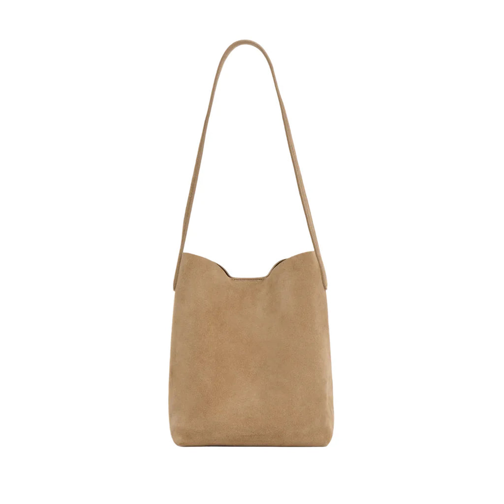 Small Everyday Cabas in Anise Suede