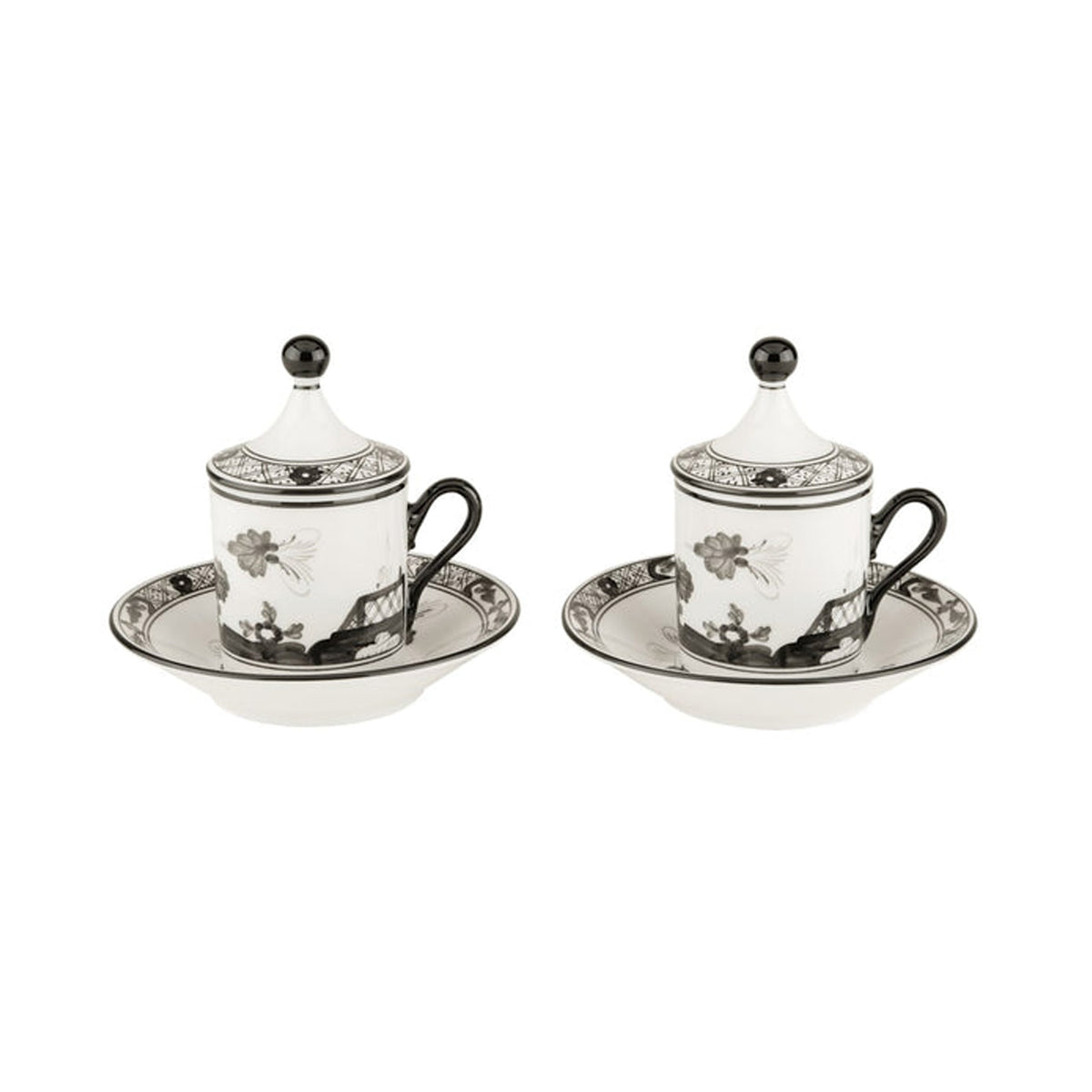 Oriente Italiano Coffee Set in Albus, Set of 2