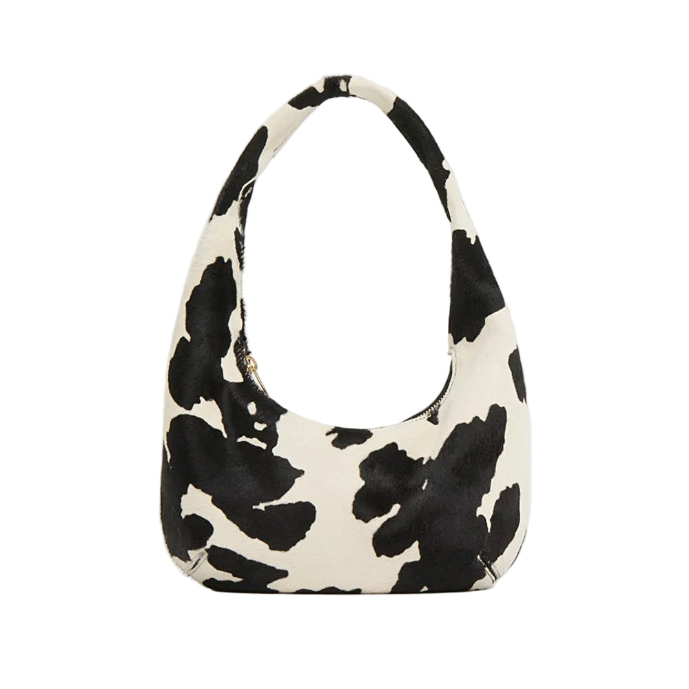 Mini Gnocchi Bag in Printed Ponyhair