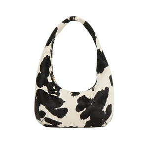 Mini Gnocchi Bag in Printed Ponyhair