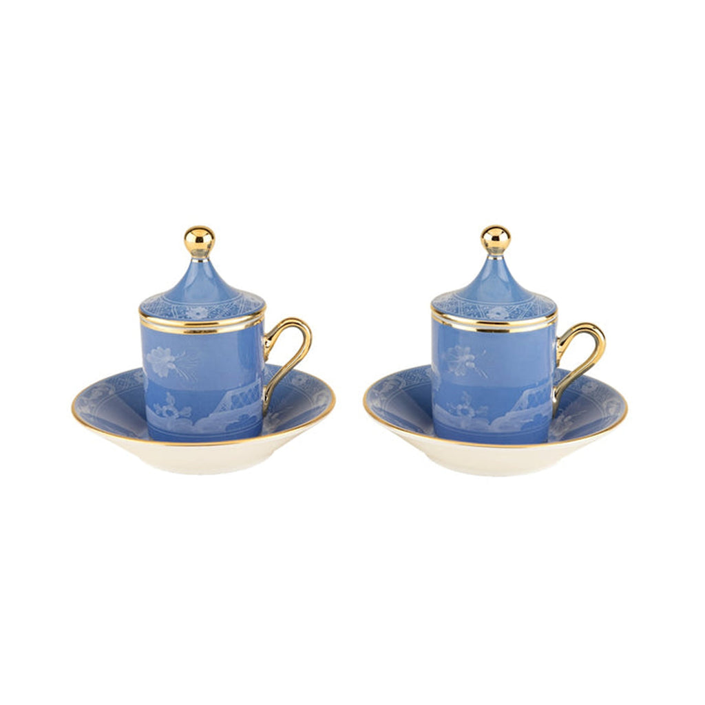 Oriente Italiano Coffee Set in Pervinca