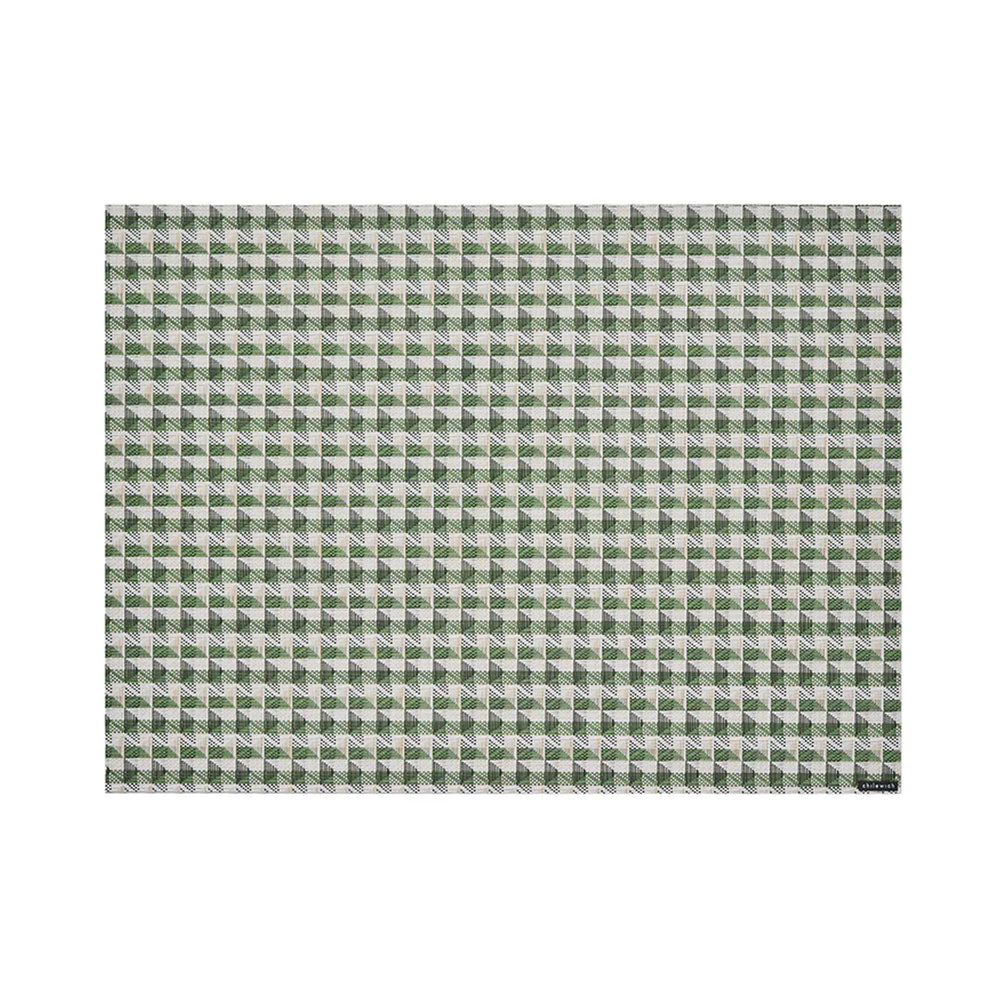 Crane Rectangular Placemat in Thyme