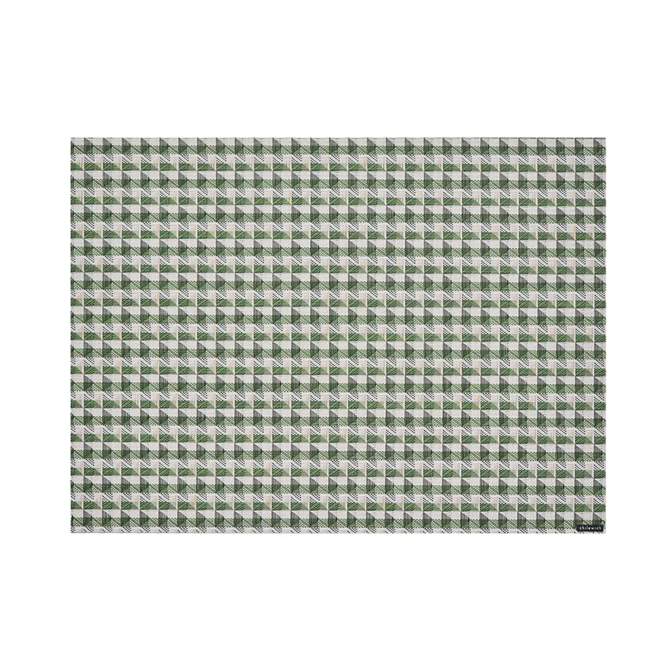 Crane Rectangular Placemat in Thyme