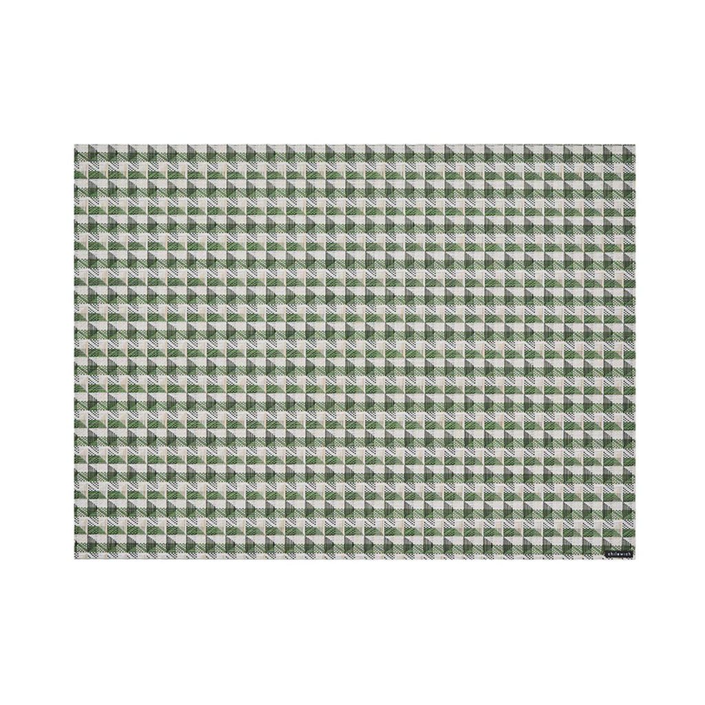 Crane Rectangular Placemat in Thyme