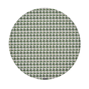 Crane Round Placemat in Thyme