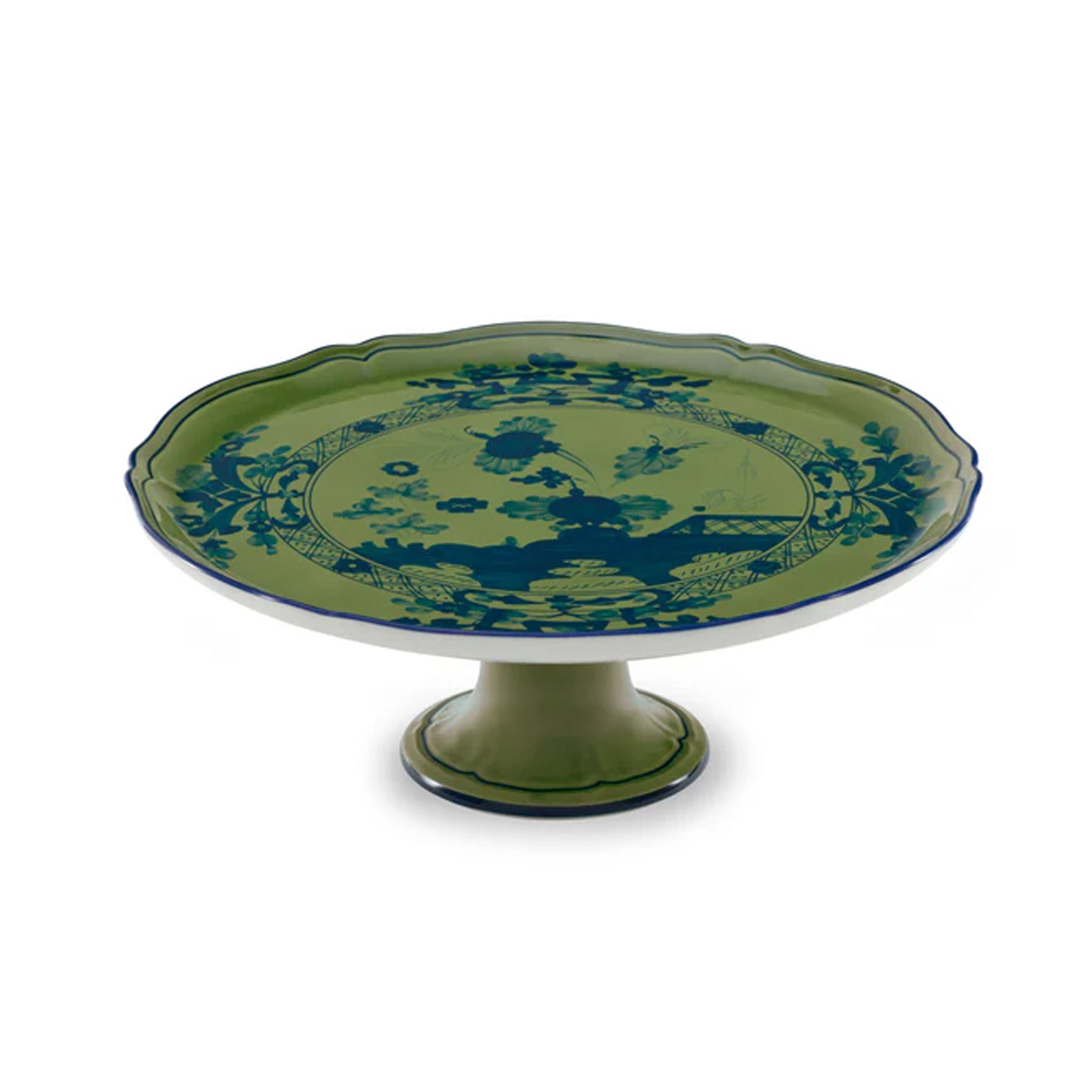 Oriente Italiano Cake Stand in Malachite