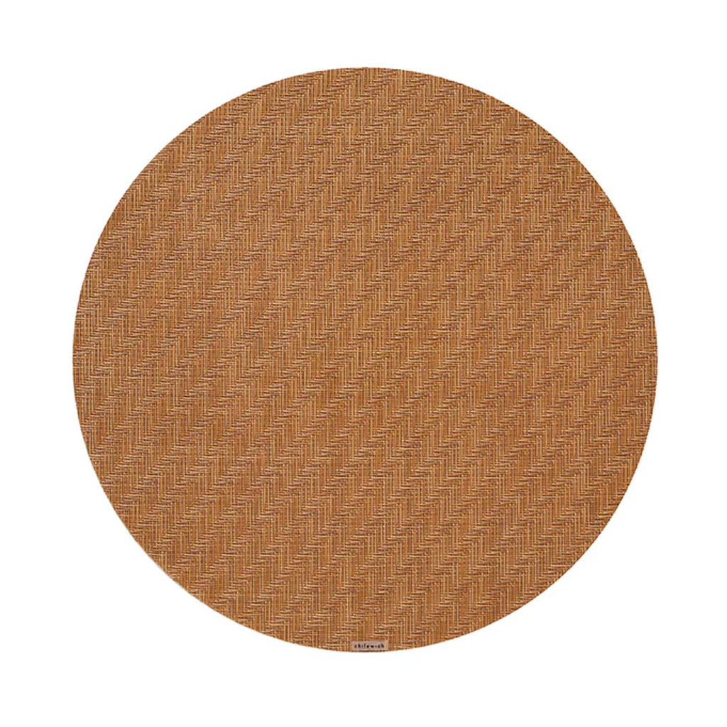Foxtail Round Placemat in Honey