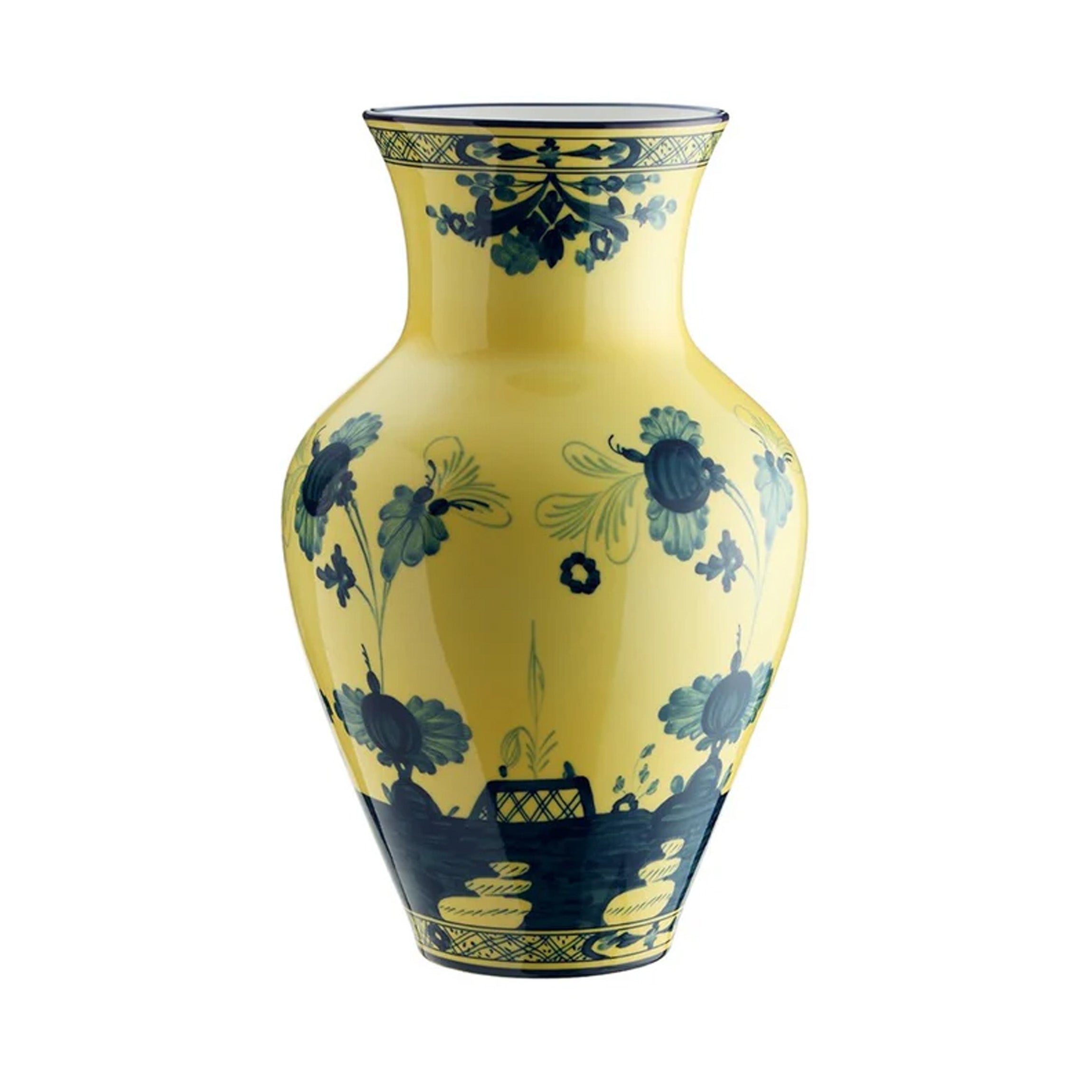 Oriente Italiano Large Ming Vase in Citrino