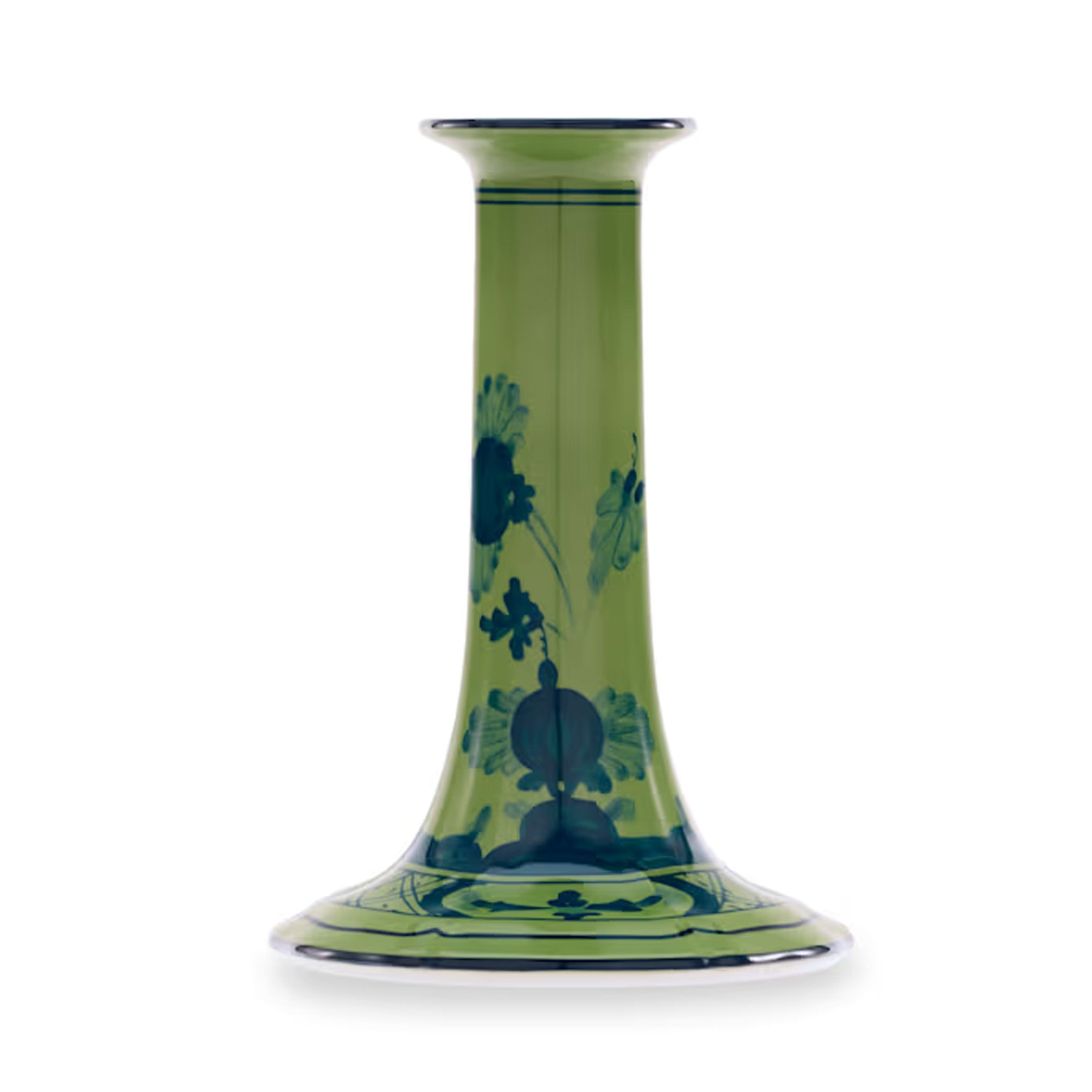 Oriente Italiano Candle Holder in Malachite