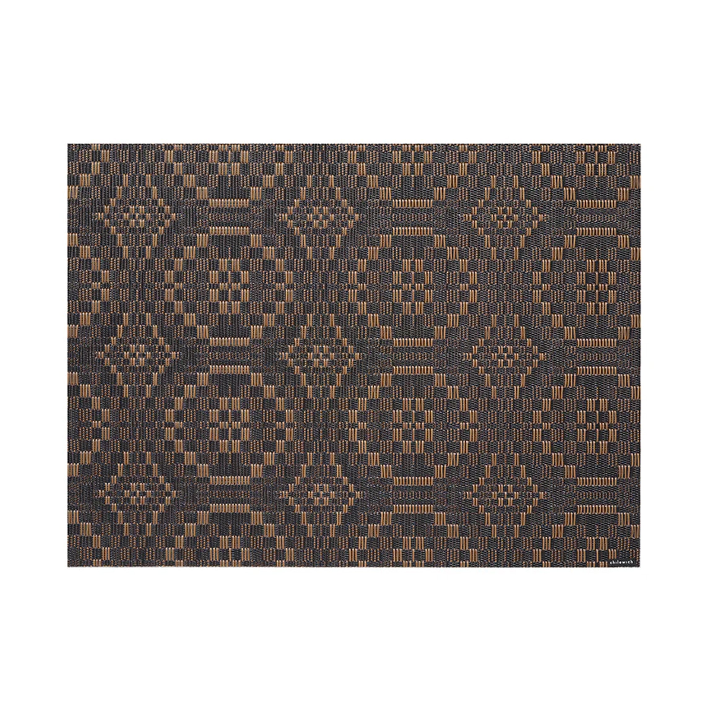 Overshot Placemat in Tiger Eye