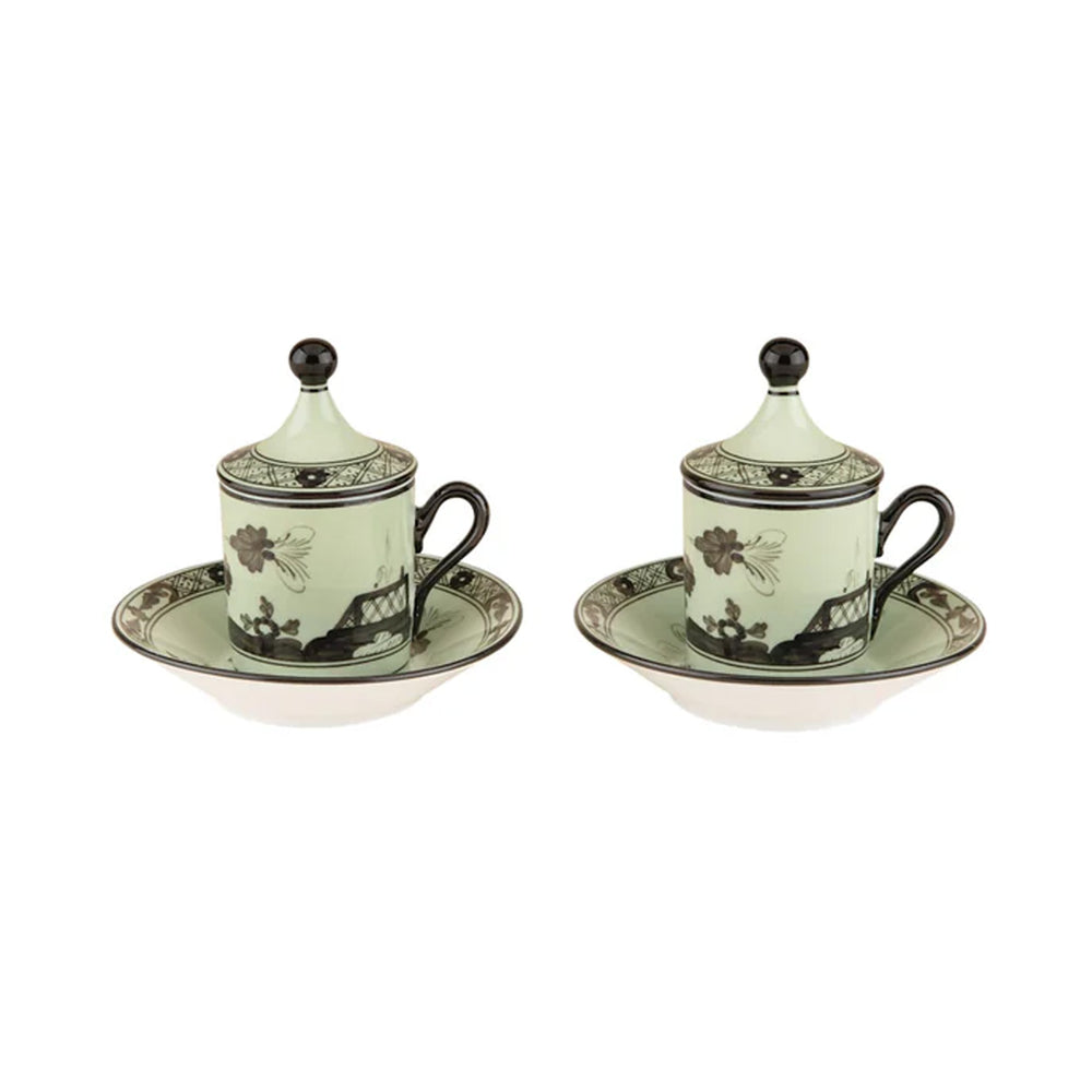 Oriente Italiano Coffee Set in Bario, Set of 2