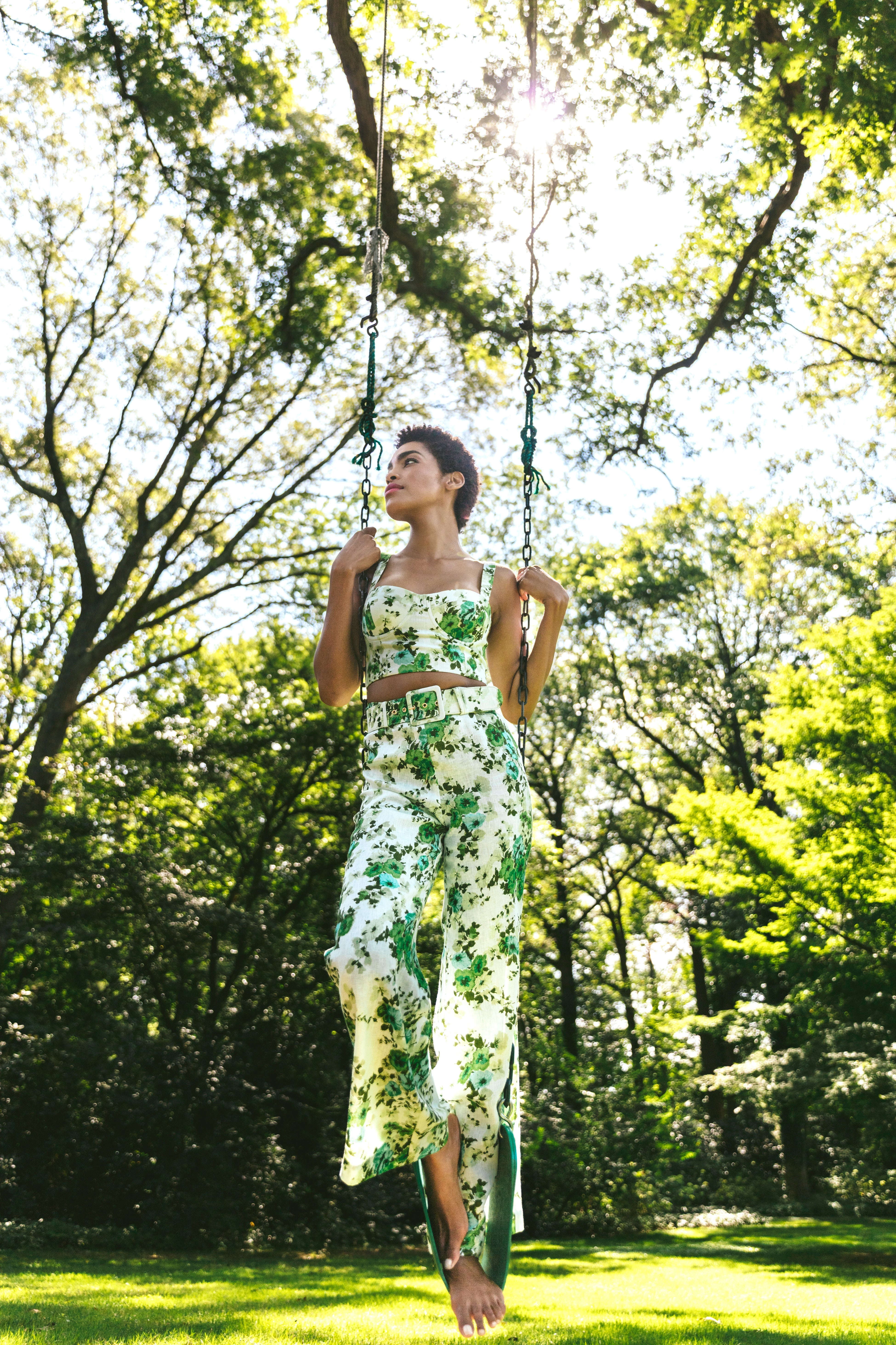 Mayflower Pant in Wildair Mint