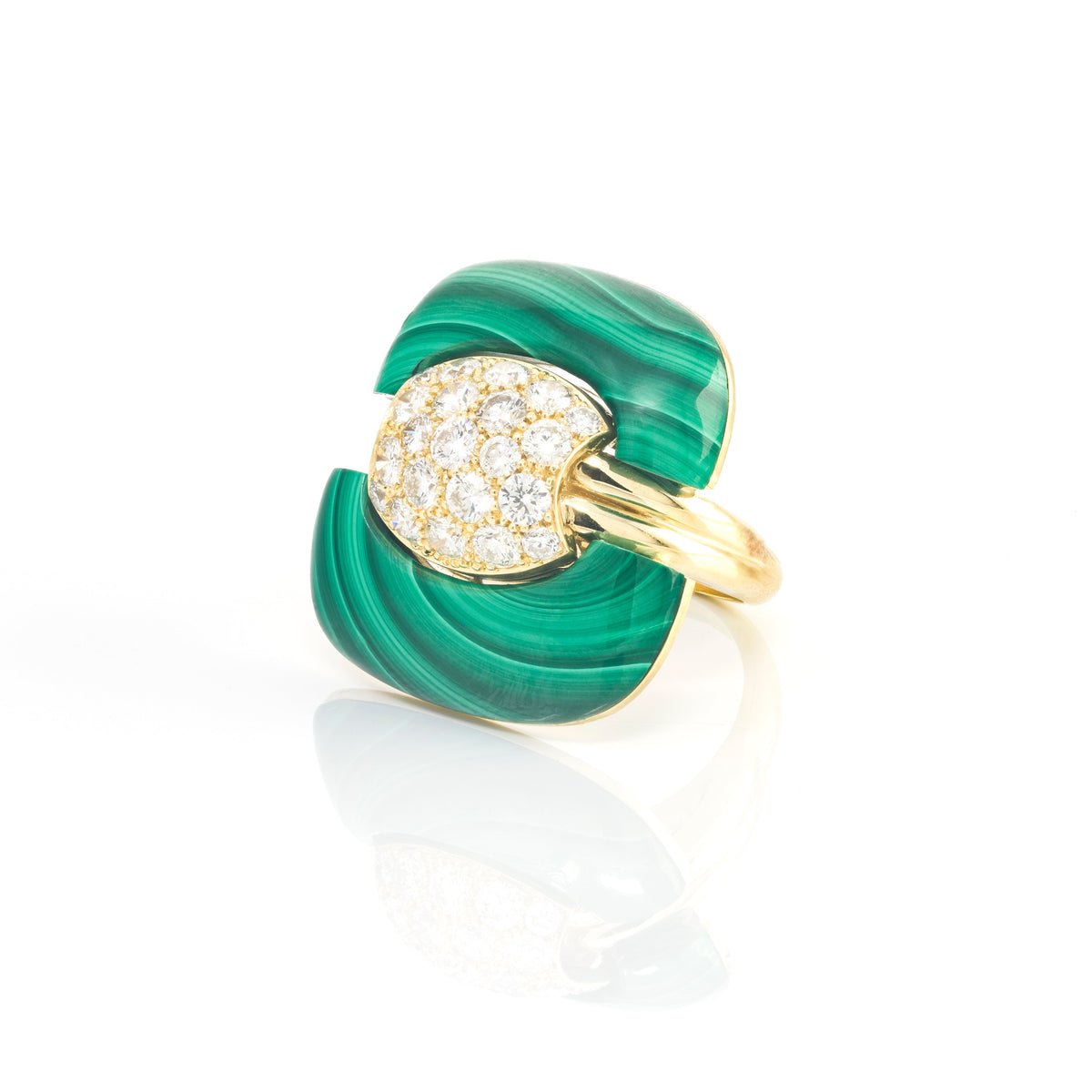 Malachite Trophy Ring