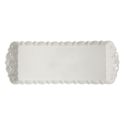 Toys Delight Royal Classic Sandwich Plate in White