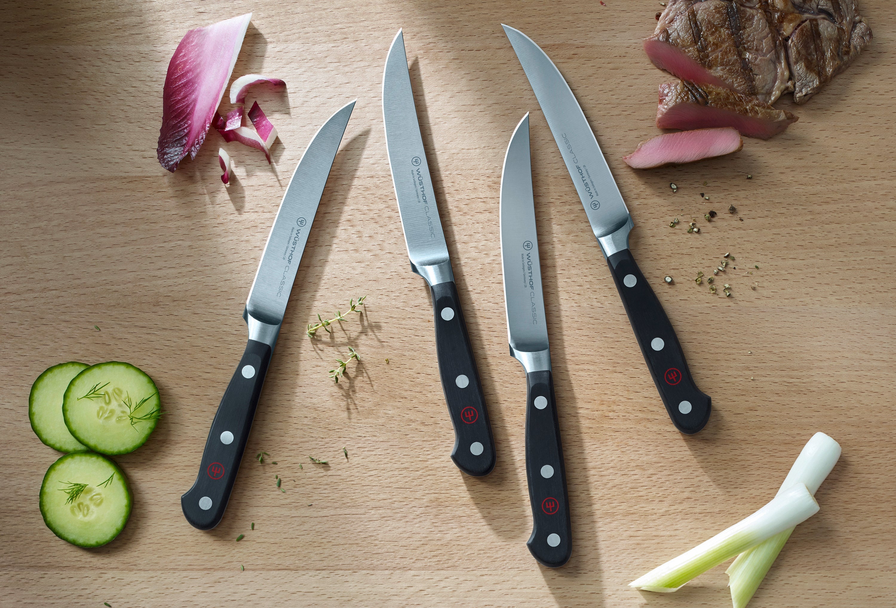 Classic Steak Knife Set, Set of 4