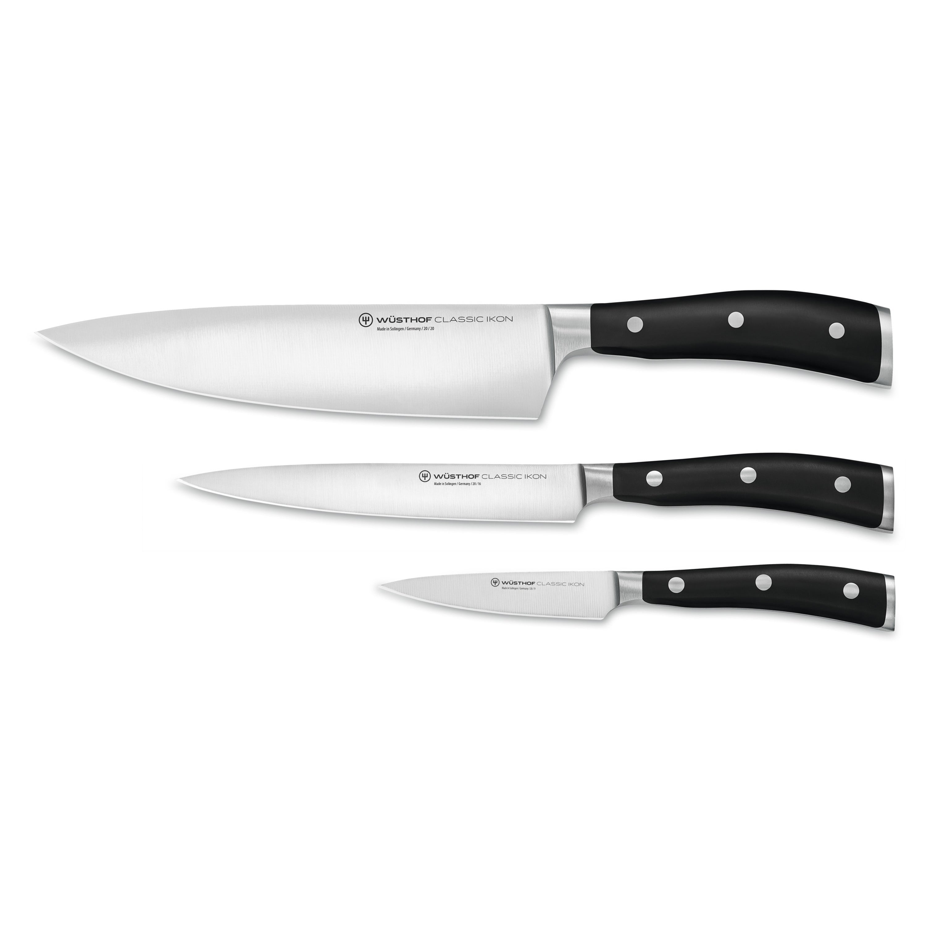 Classic Ikon Chef's Set, Set of 3